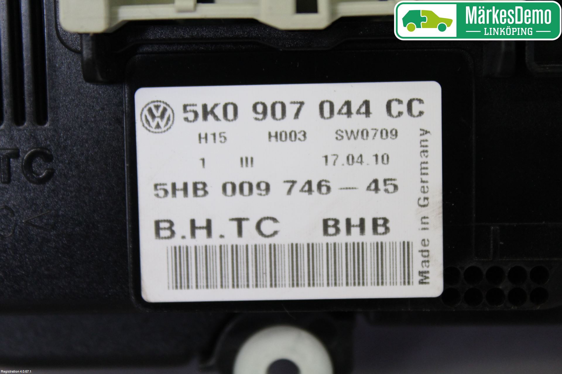 Volkswagen VW PASSAT 05-11 Ac Styrenhet Ac Manöveren