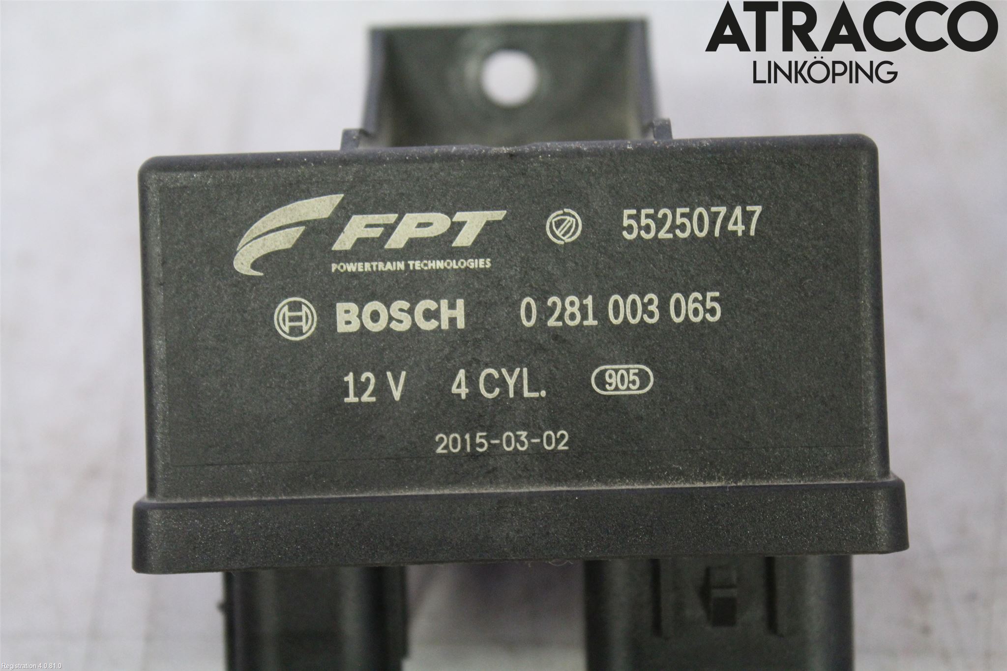 Fiat 500X 15- Relä Glödning Diesel