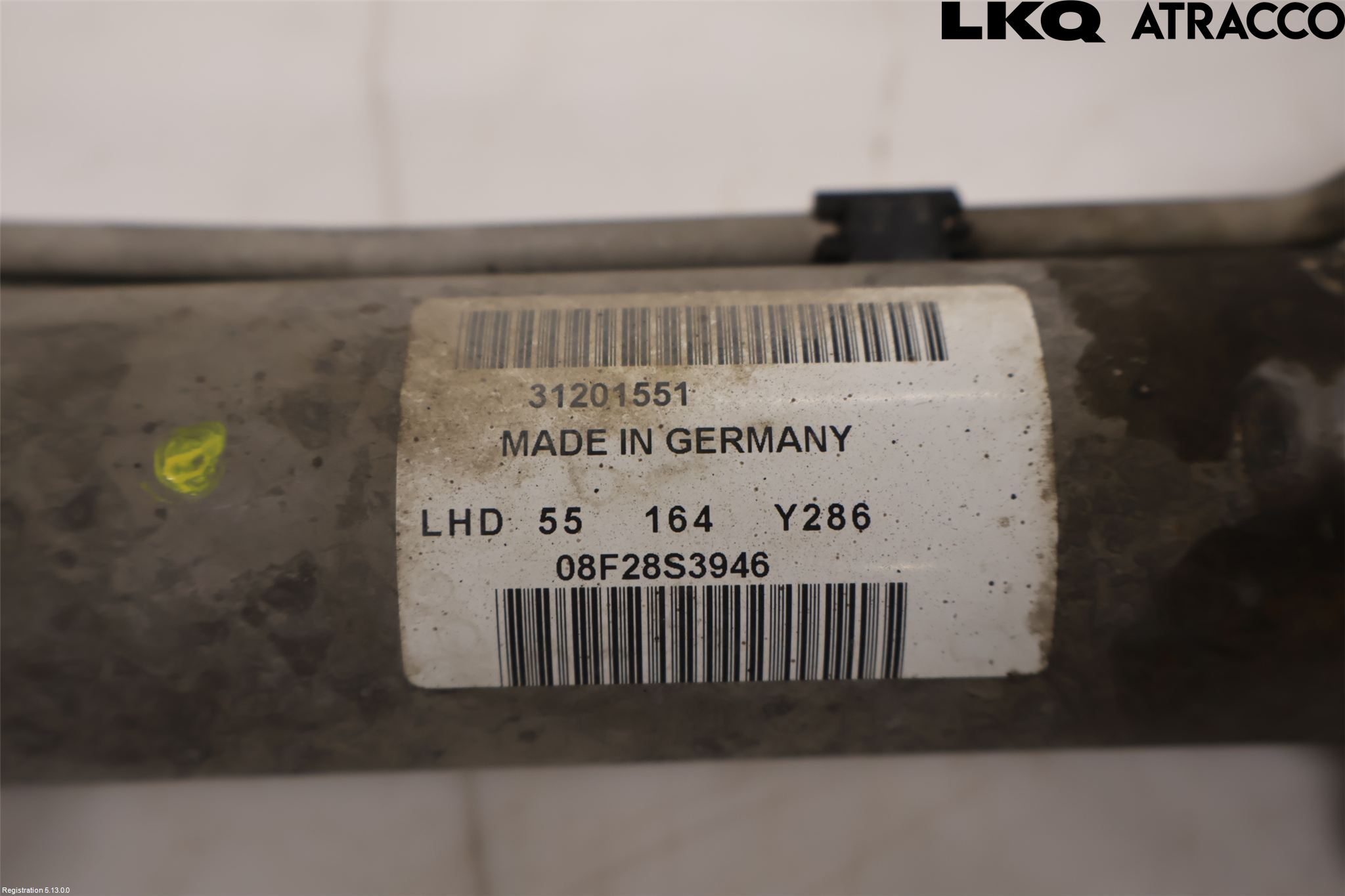 Volvo V70 08-13 Styrväxel Servo -Snäcka