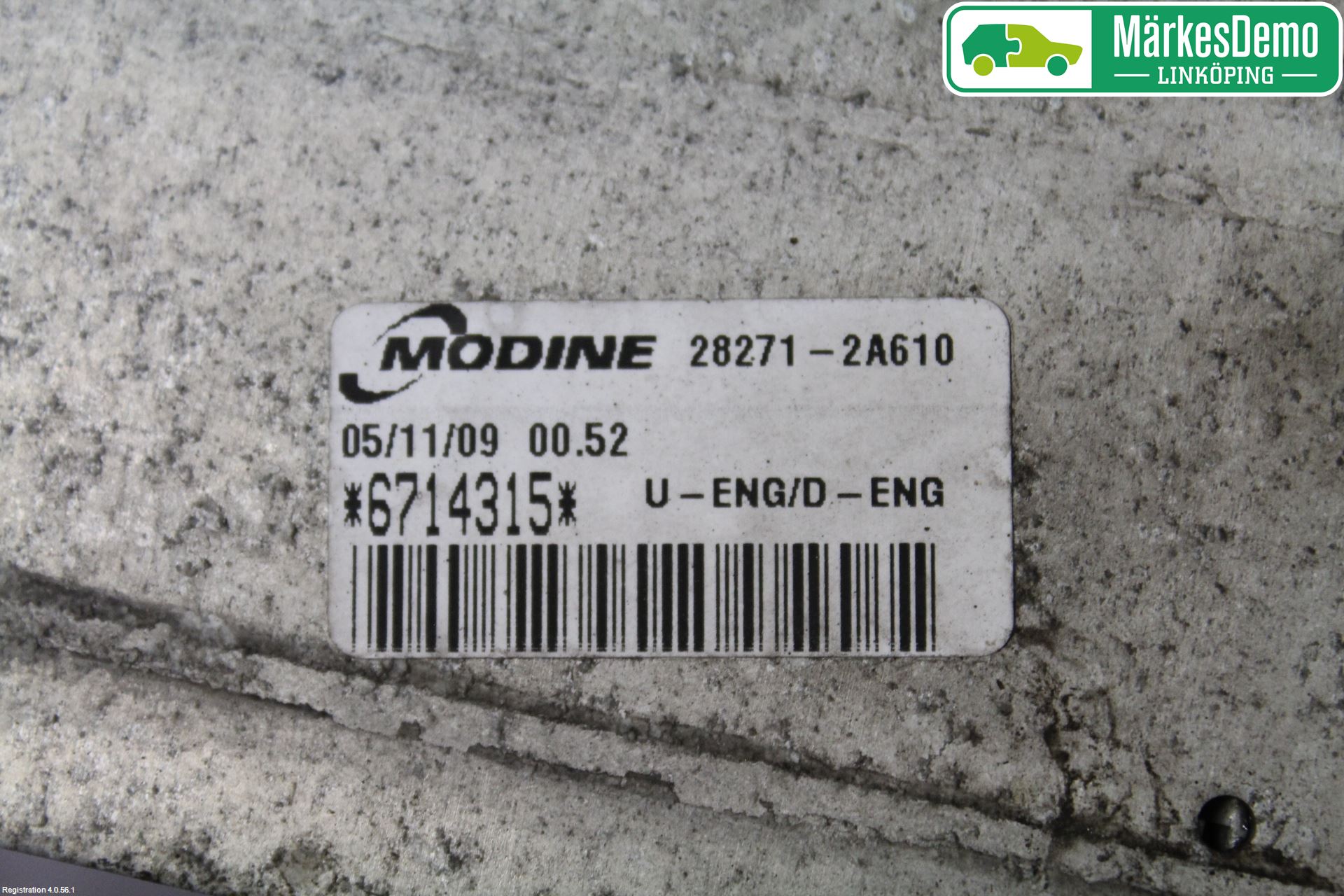 Hyundai i30 FD 07-12 Laddluft-Intercooler Kyl