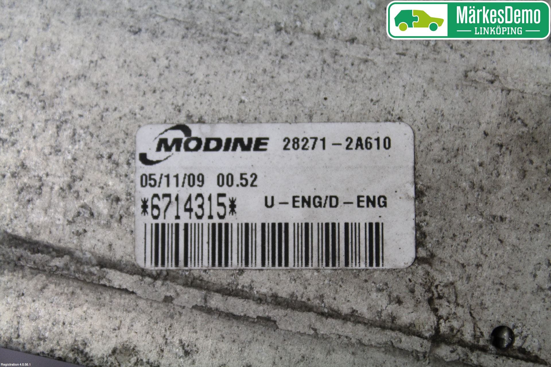 Hyundai i30 FD 07-12 Laddluft-Intercooler Kyl