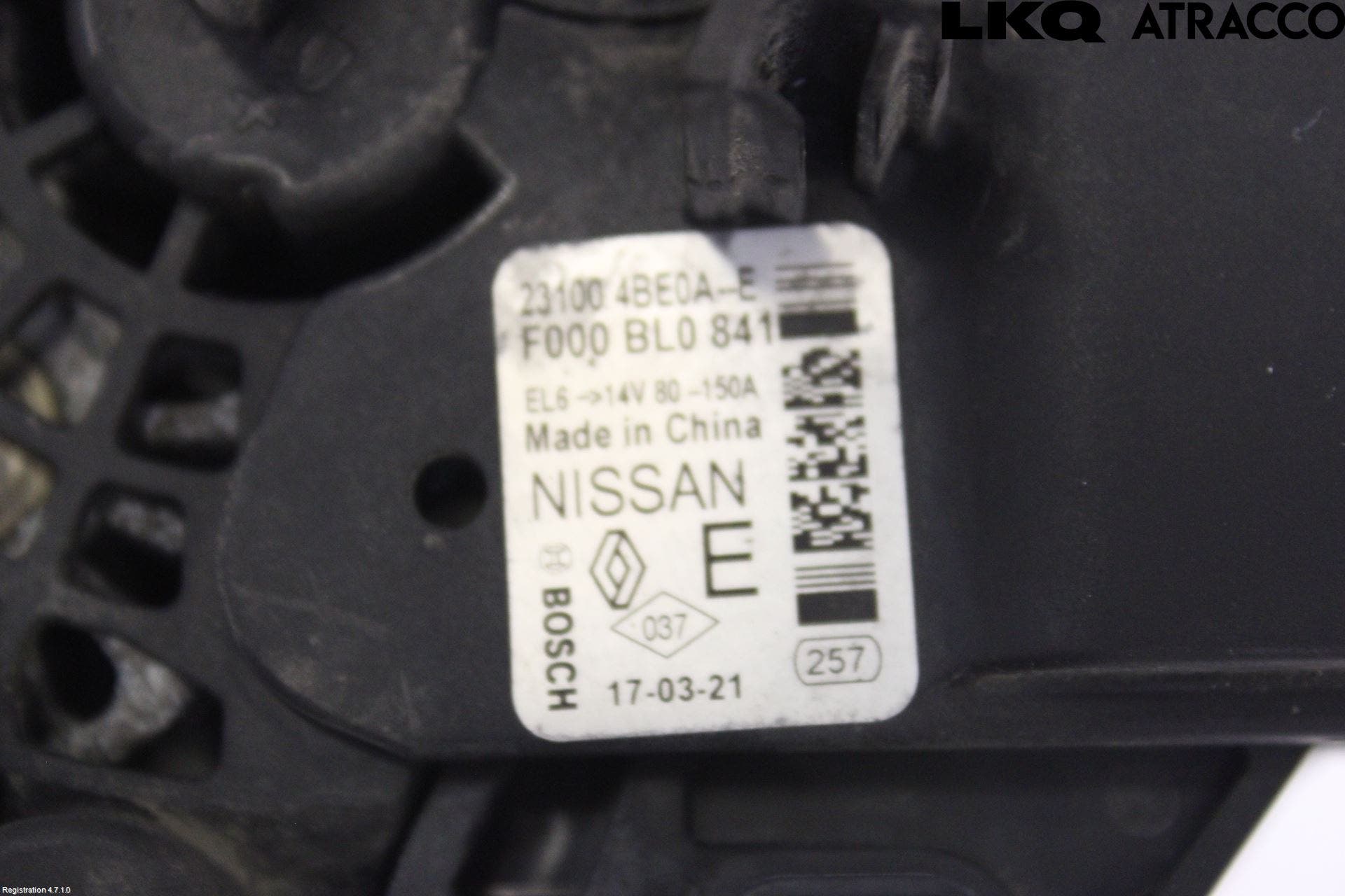 Nissan X-TRAIL 14-21 Generator