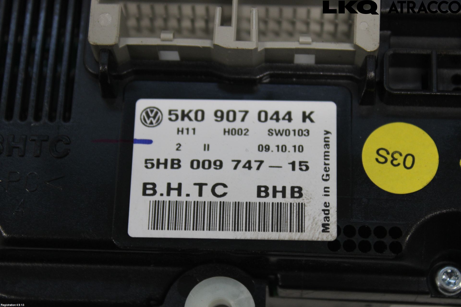 Volkswagen VW SHARAN 11- Ac Styrenhet Ac Manöveren
