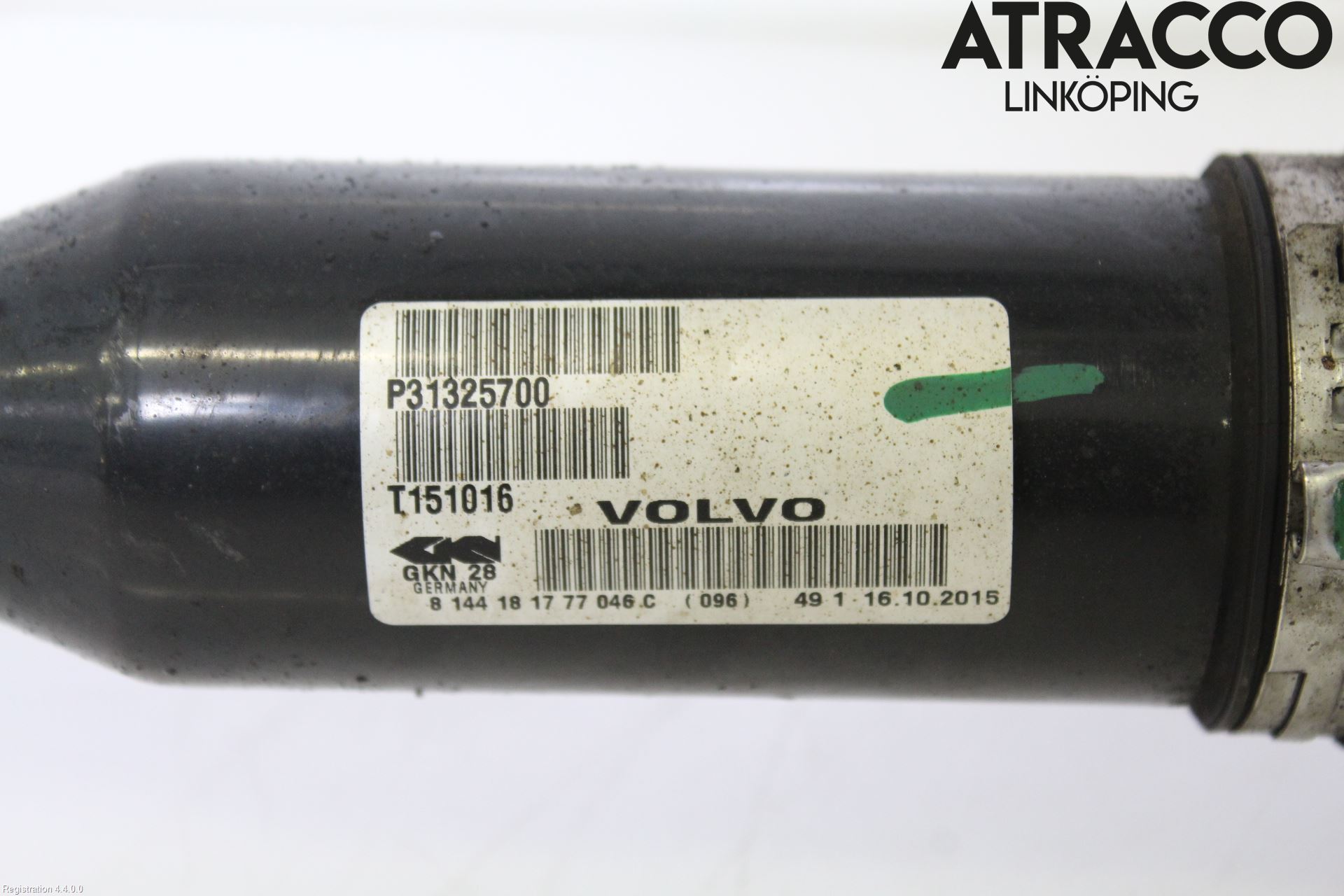Volvo XC70 14-16 Drivaxel Fram Höger