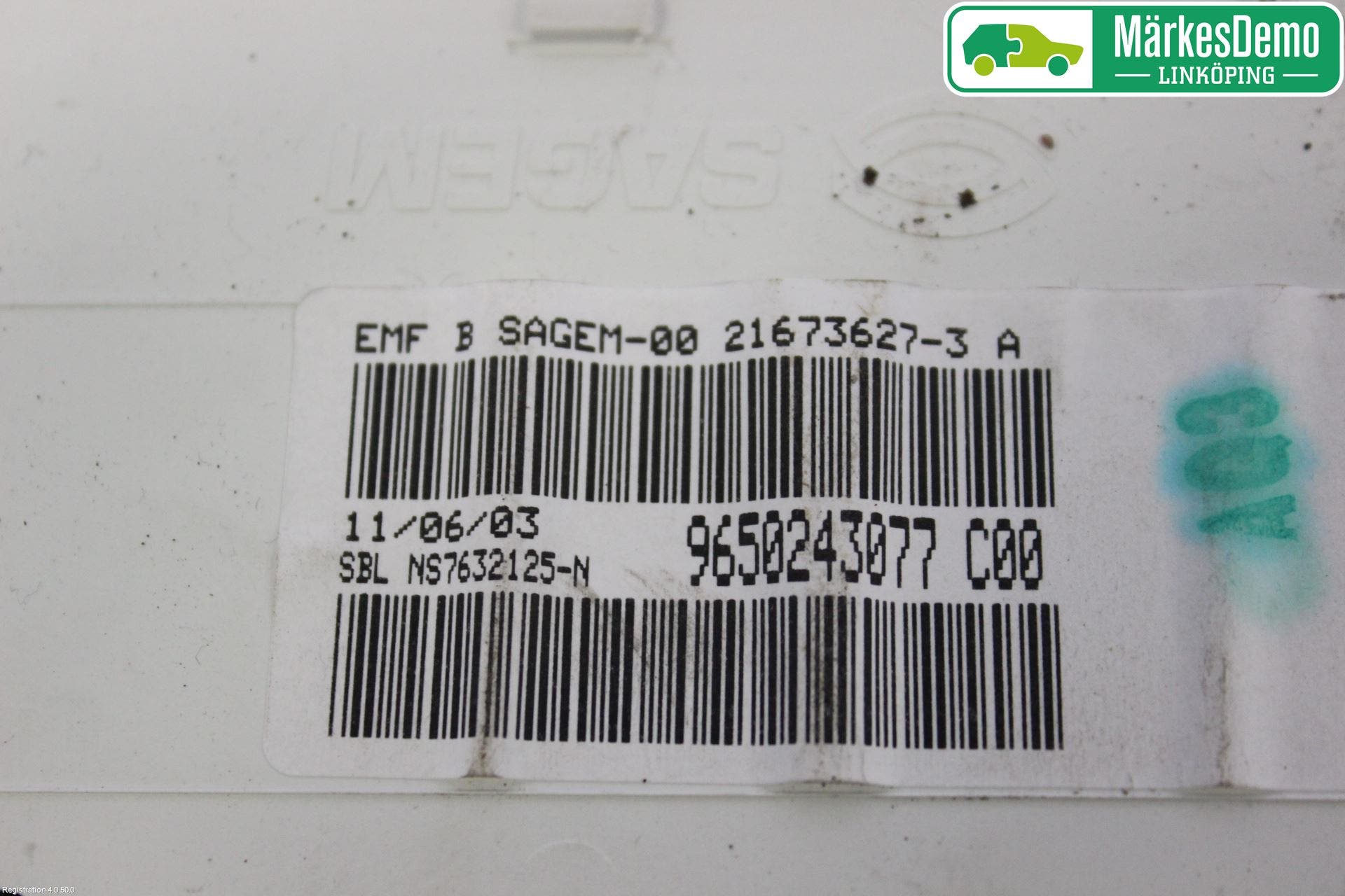 Peugeot 307 01-05 Färddator