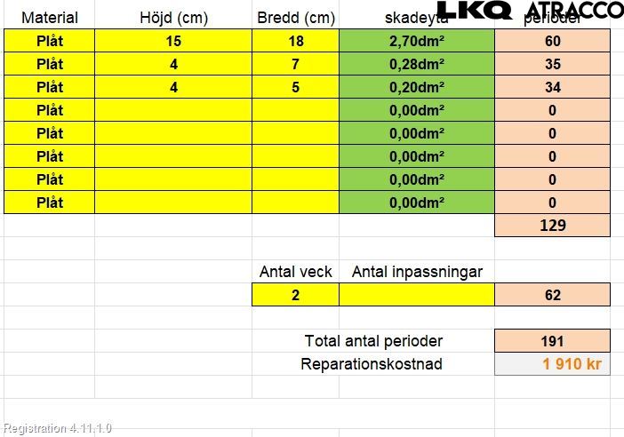 MG F Dörr Fram Vänster