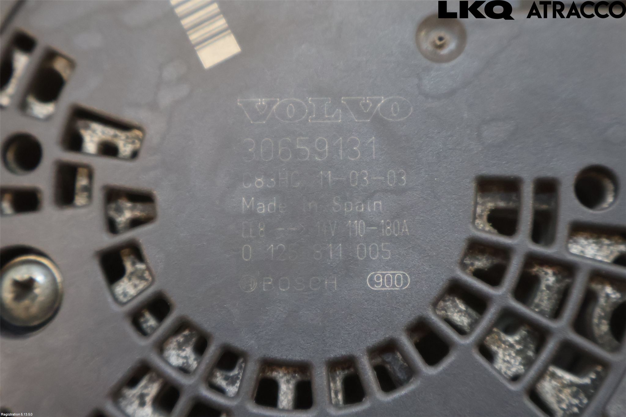 Volvo V70 08-13 Generator