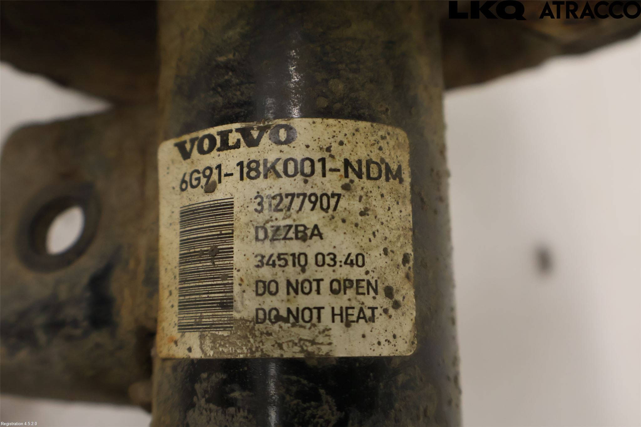 Volvo V70 08-13 Fjäderben Fram Vänster