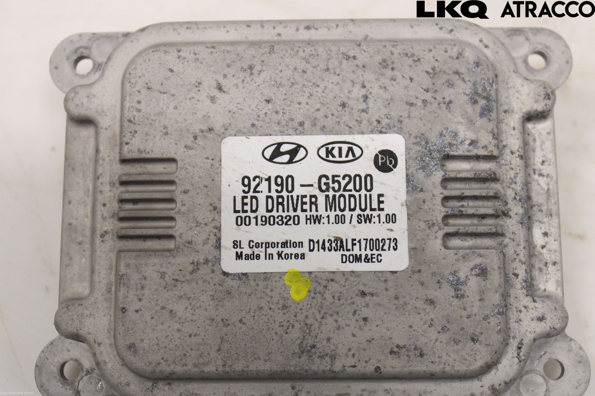 Kia NIRO (DE) 17-22 Styrenhet Strålkastare