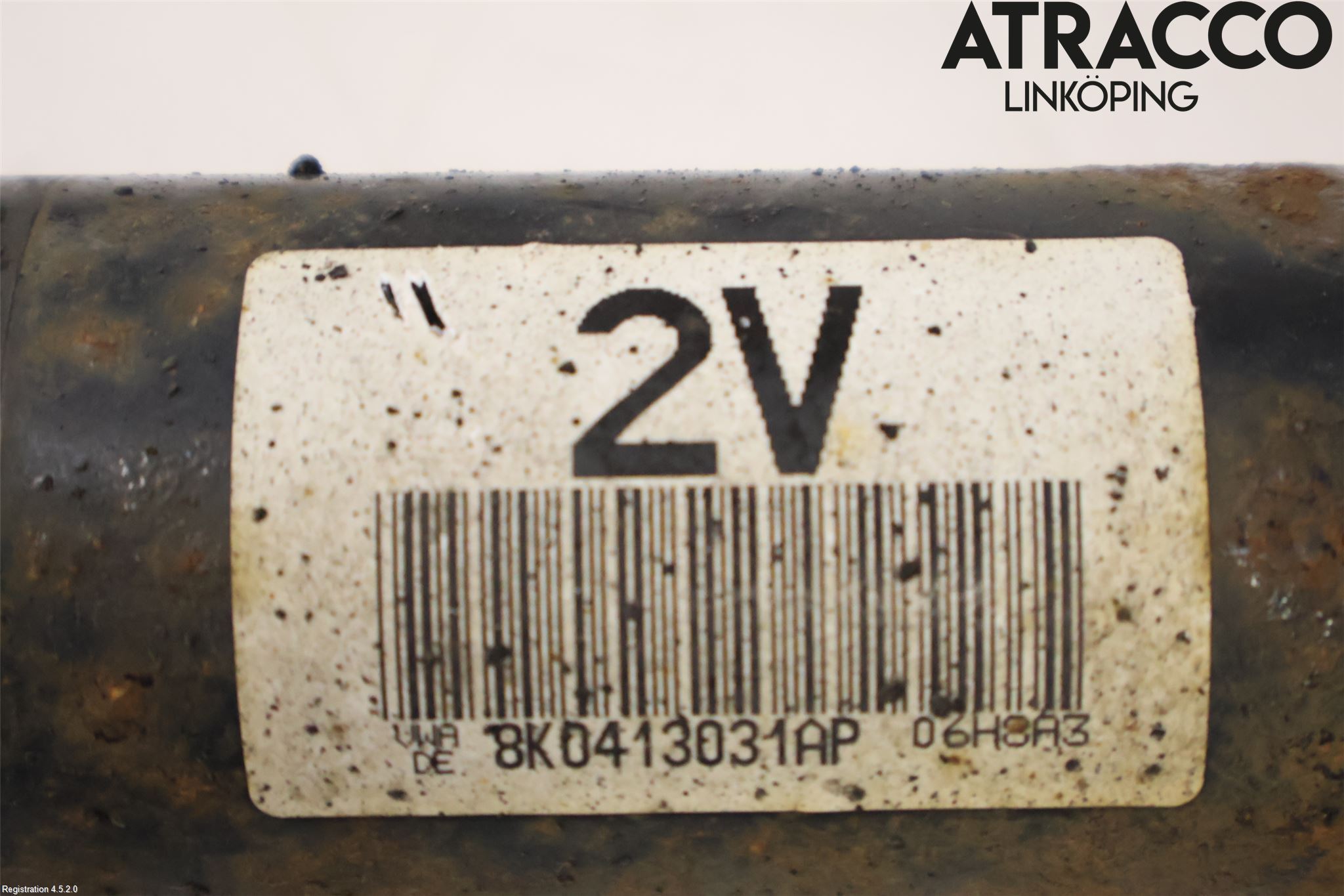 Audi A5 07-16 Fjäderben Fram Höger