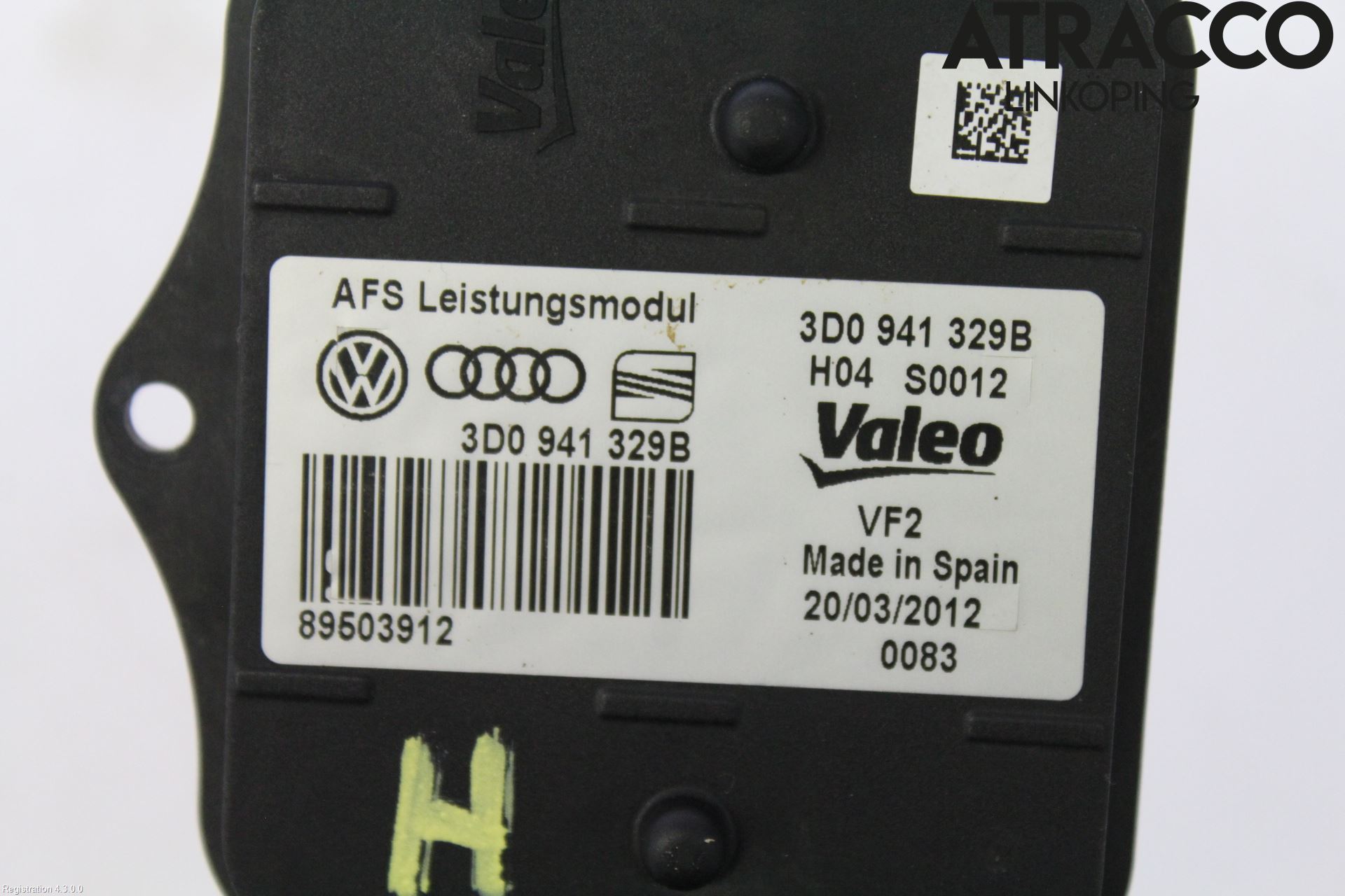 Volkswagen VW PASSAT 11-14 Styrenhet Strålkastare