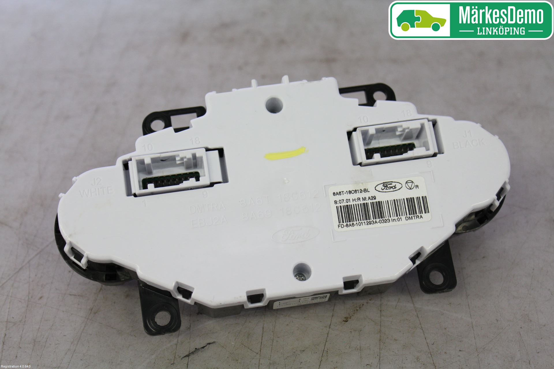 Ford FIESTA 09-12 Ac Styrenhet Ac Manöveren
