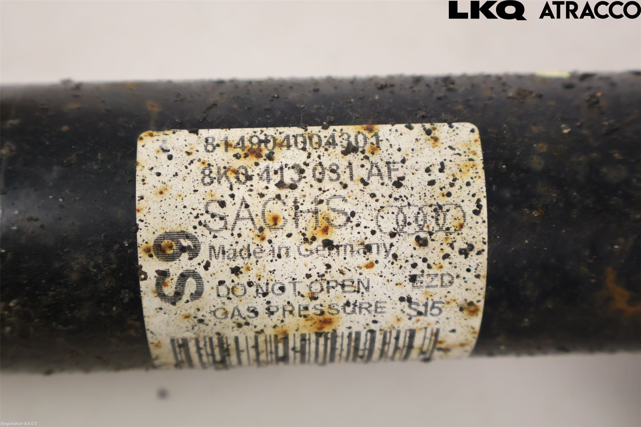 Audi A5 07-16 Fjäderben Fram Vänster