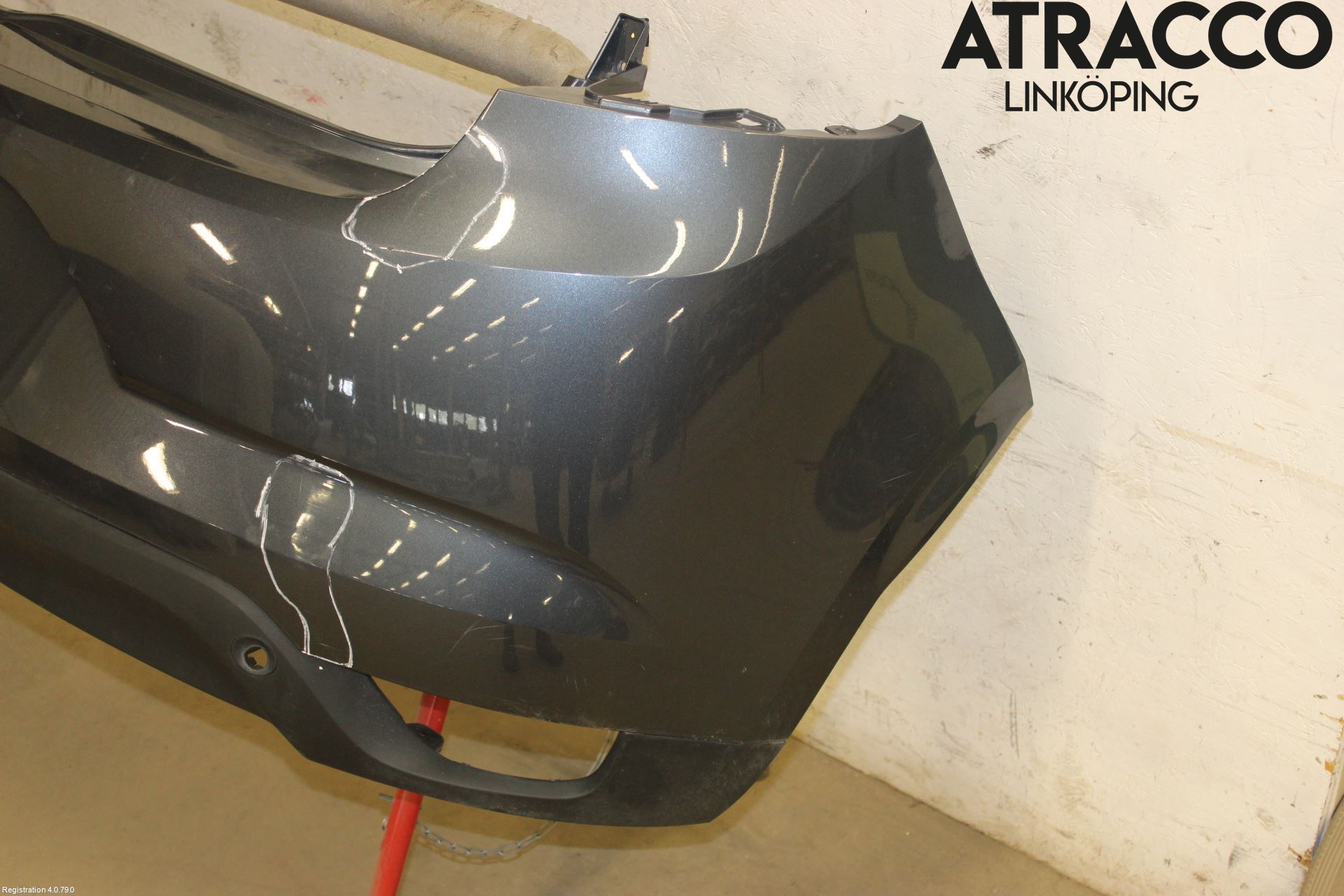 Renault MEGANE IV 16-23 Stötfångarbeklädnad Bak