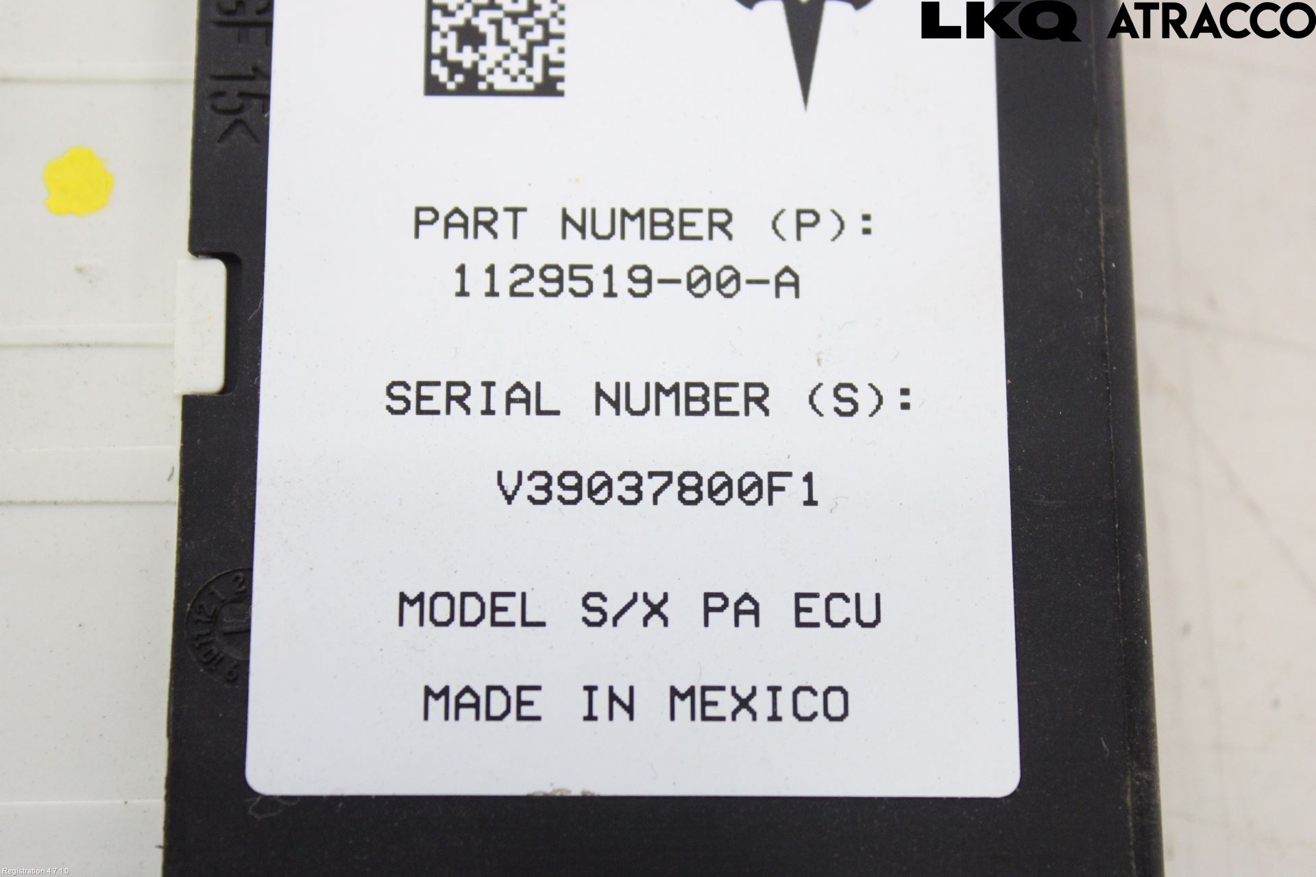 Tesla MODEL S 13- Styrenhet Parkeringshjälp