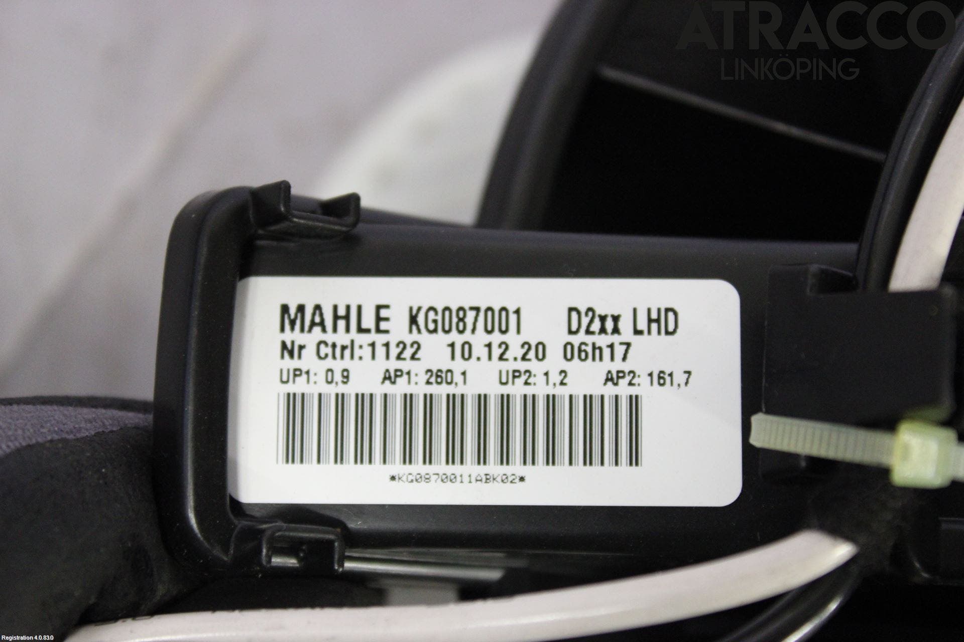 Opel ASTRA K 16-22 Värmefläkt