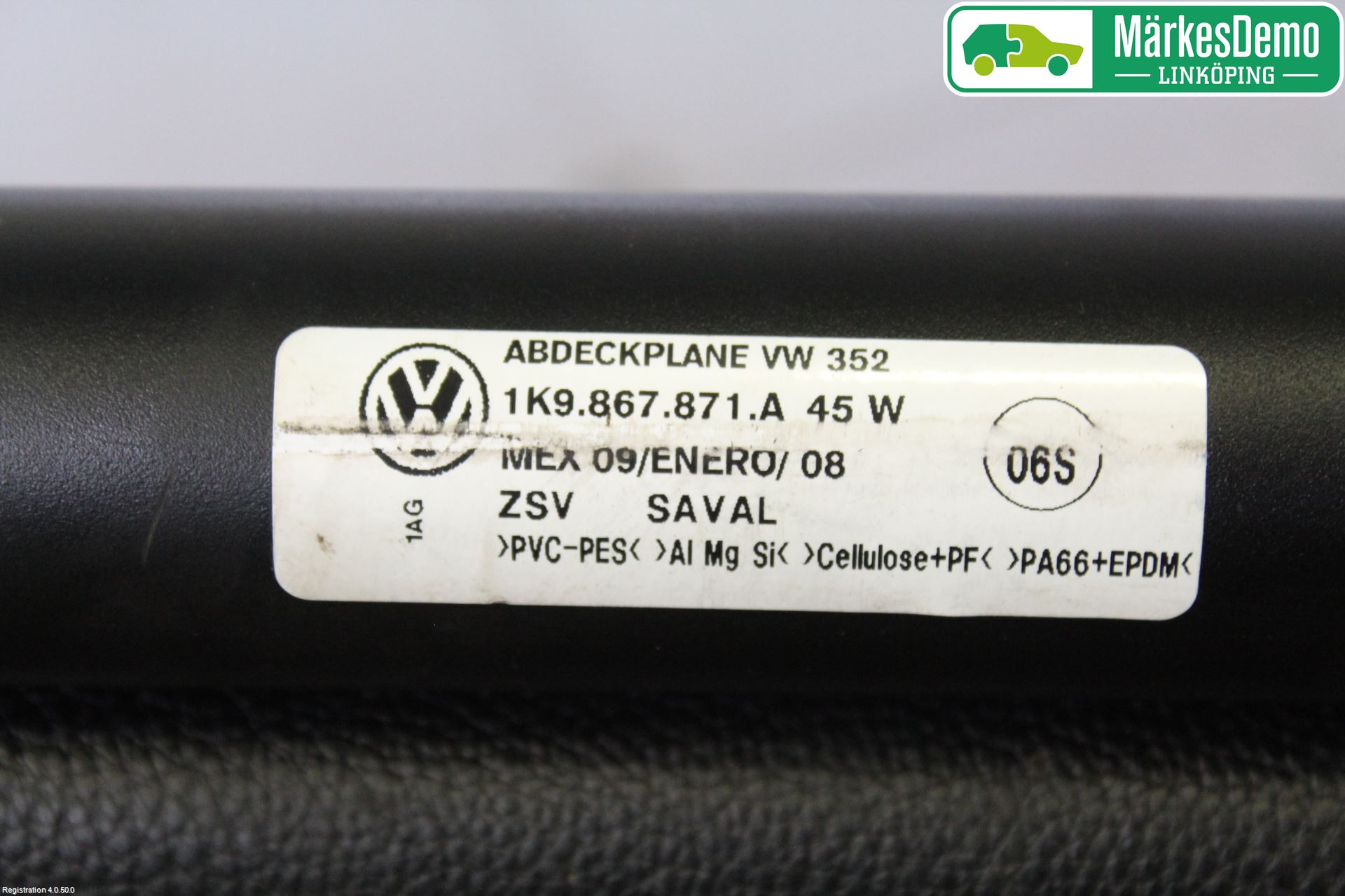 Volkswagen VW GOLF V 04-09 Insynskydd