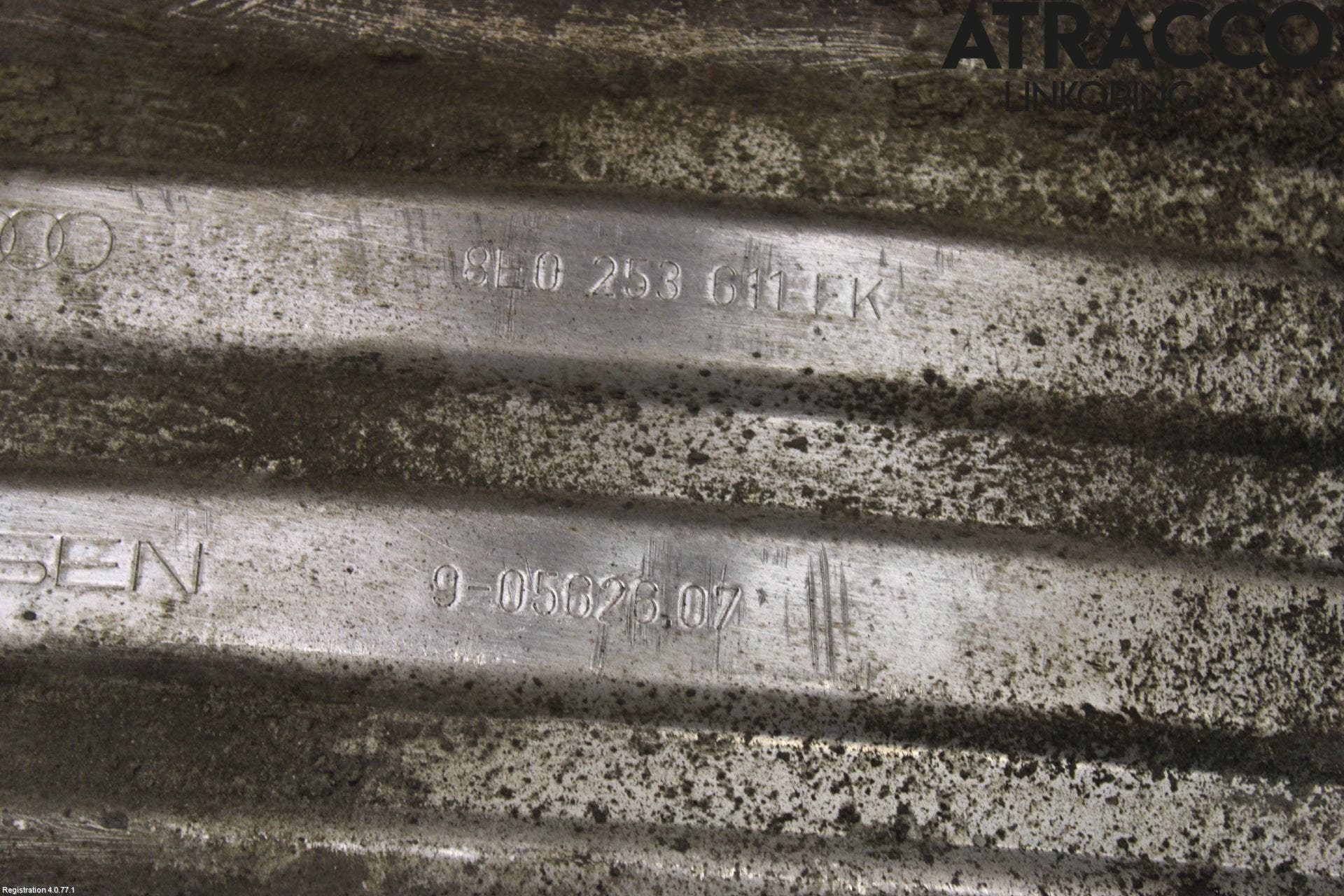 Audi A4/S4 05-07 Avgas Bakre Dämpare