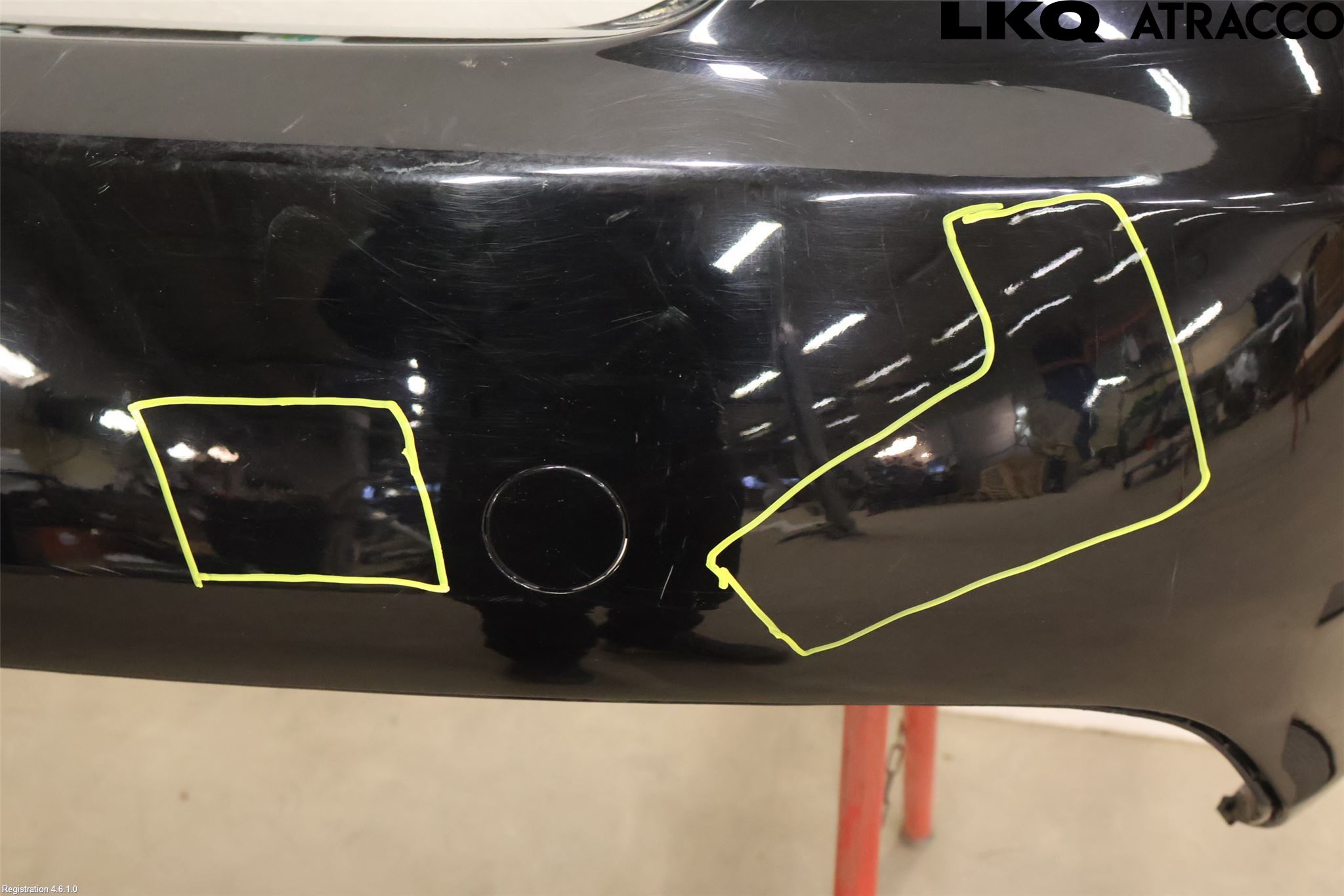 Audi A5 07-16 Stötfångarbeklädnad Bak