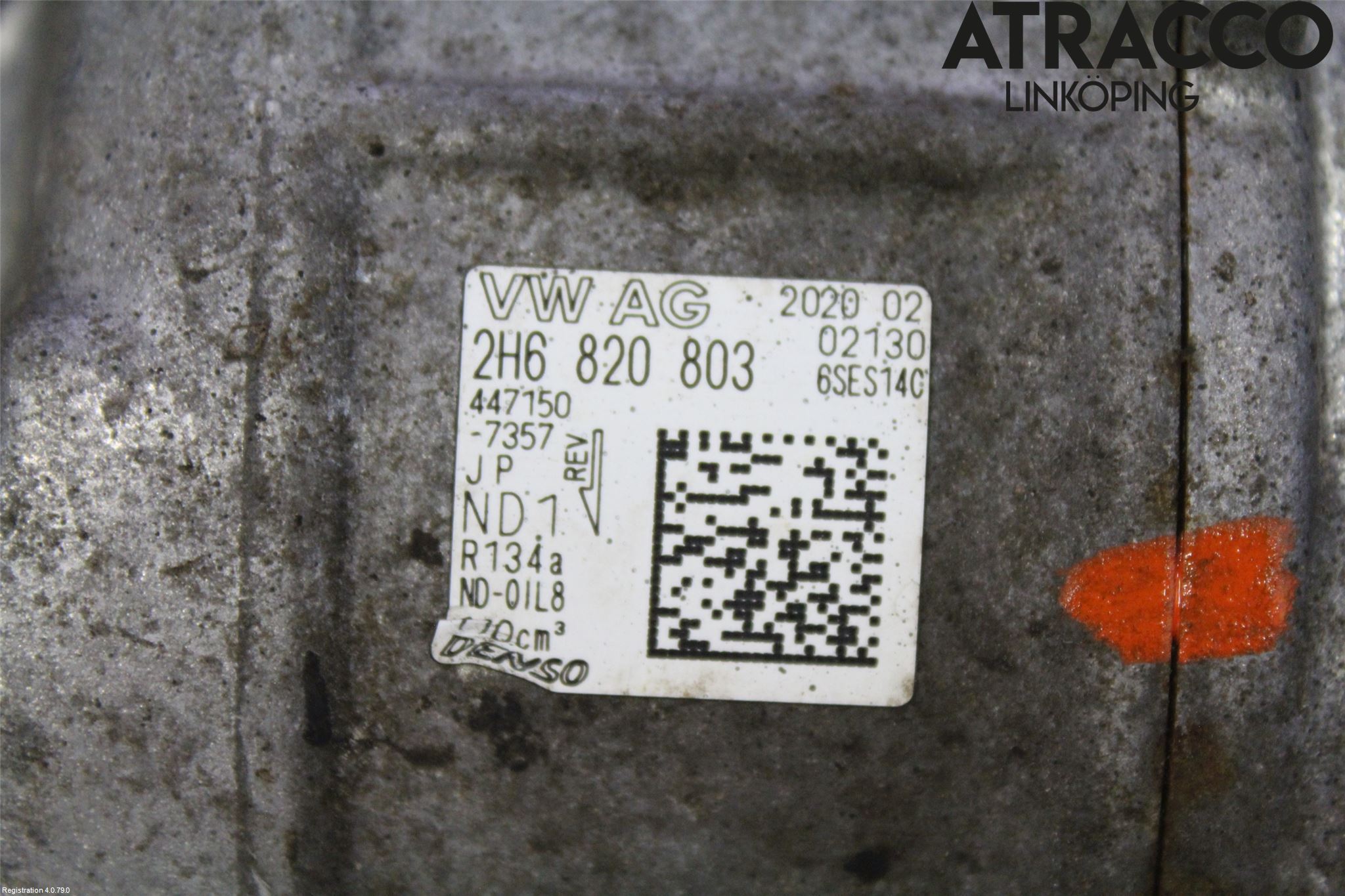 Volkswagen VW AMAROK 2H 10-22 Ac Kompressor