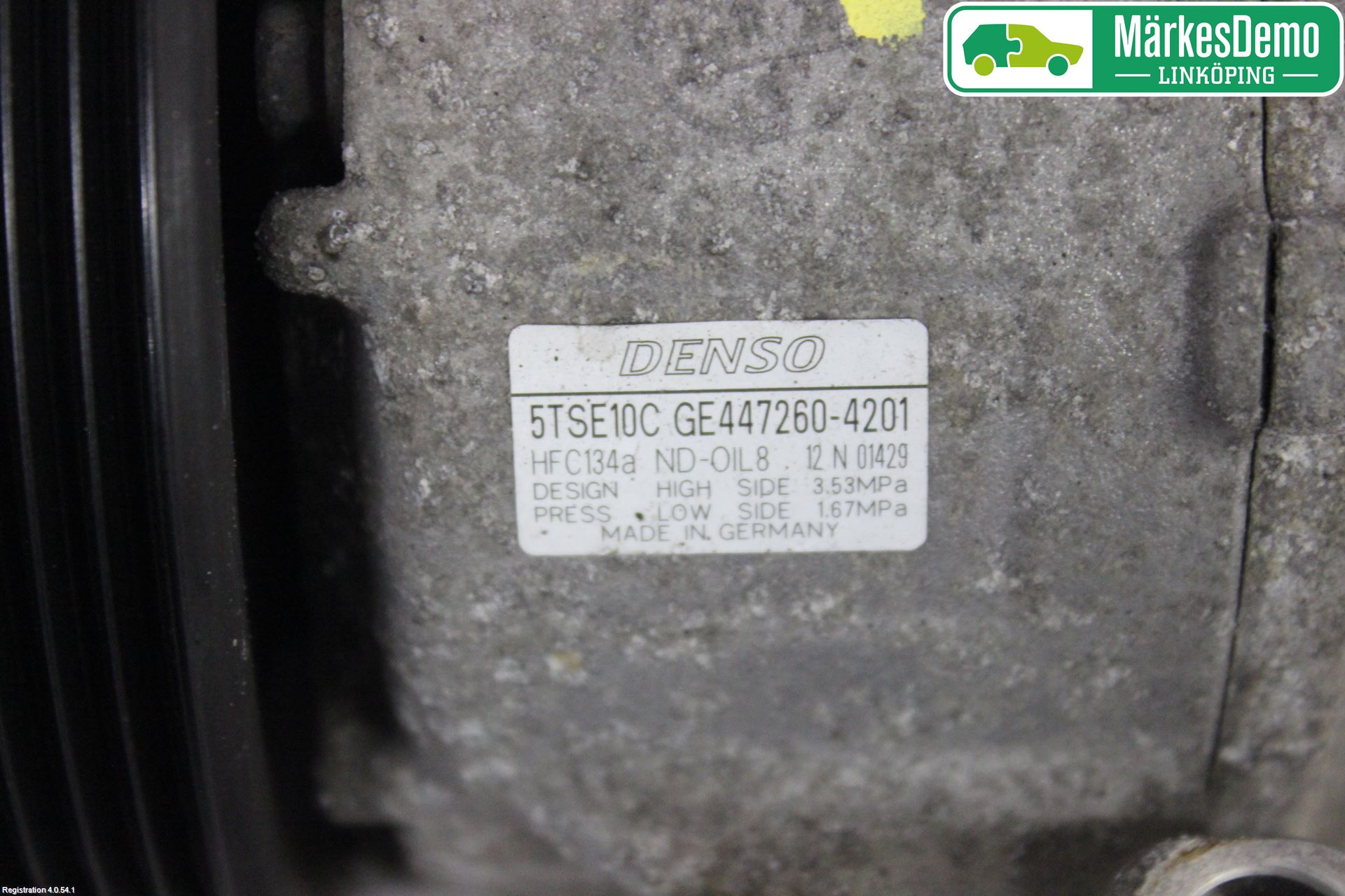 Toyota YARIS XP130 12-14 Ac Kompressor