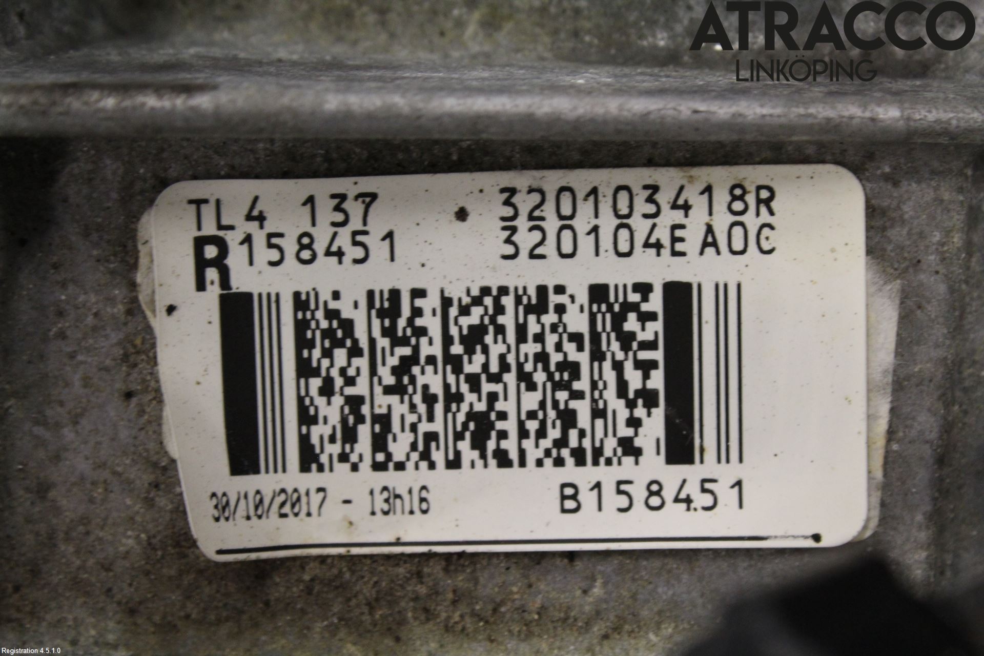 Nissan QASHQAI 17-21 Växellåda Man 6 Vxl