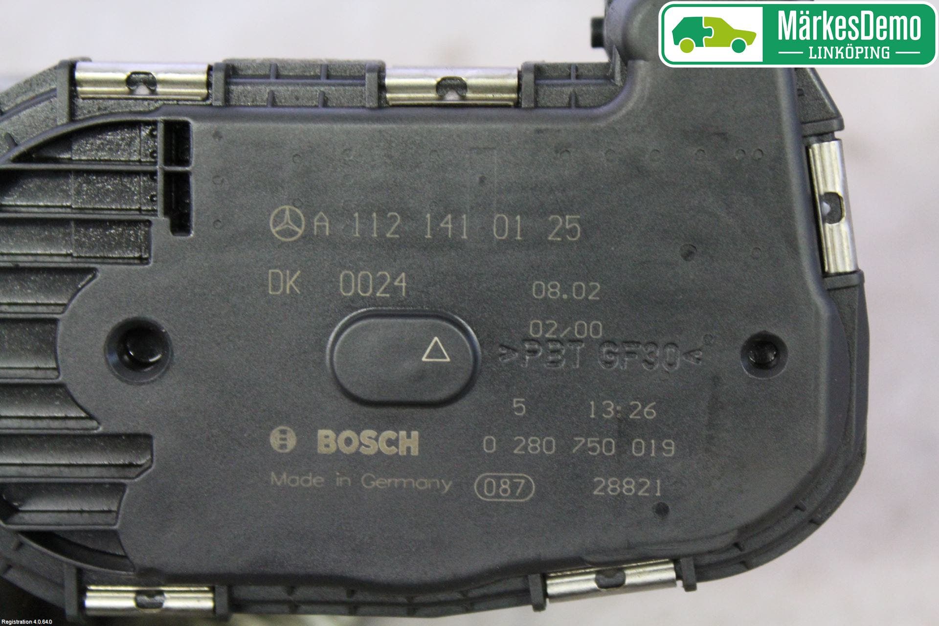 Mercedes-Benz MB E-KLASS (W211) 02-09 Injspjällhus