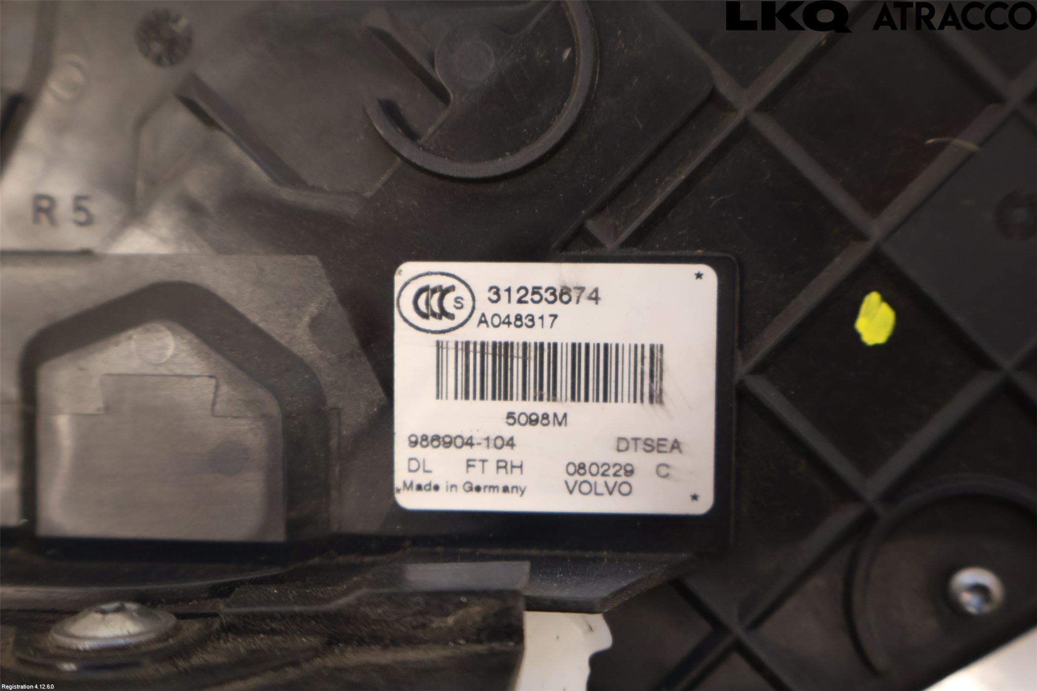 Volvo V70 08-13 Låskista-Dörrlås