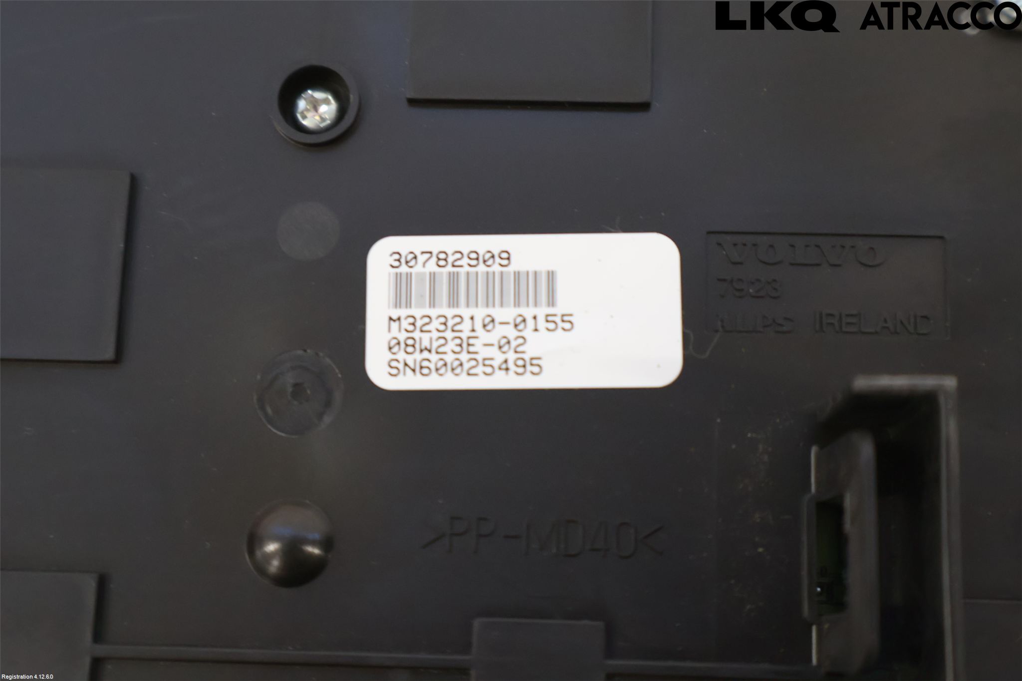 Volvo V70 08-13 Ac Styrenhet Ac Manöveren