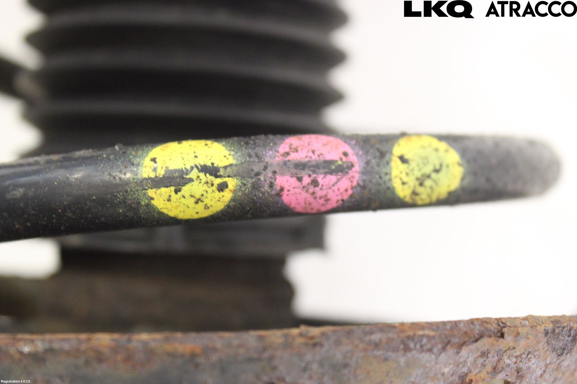 Volvo V70 08-13 Fjäderben Fram Vänster