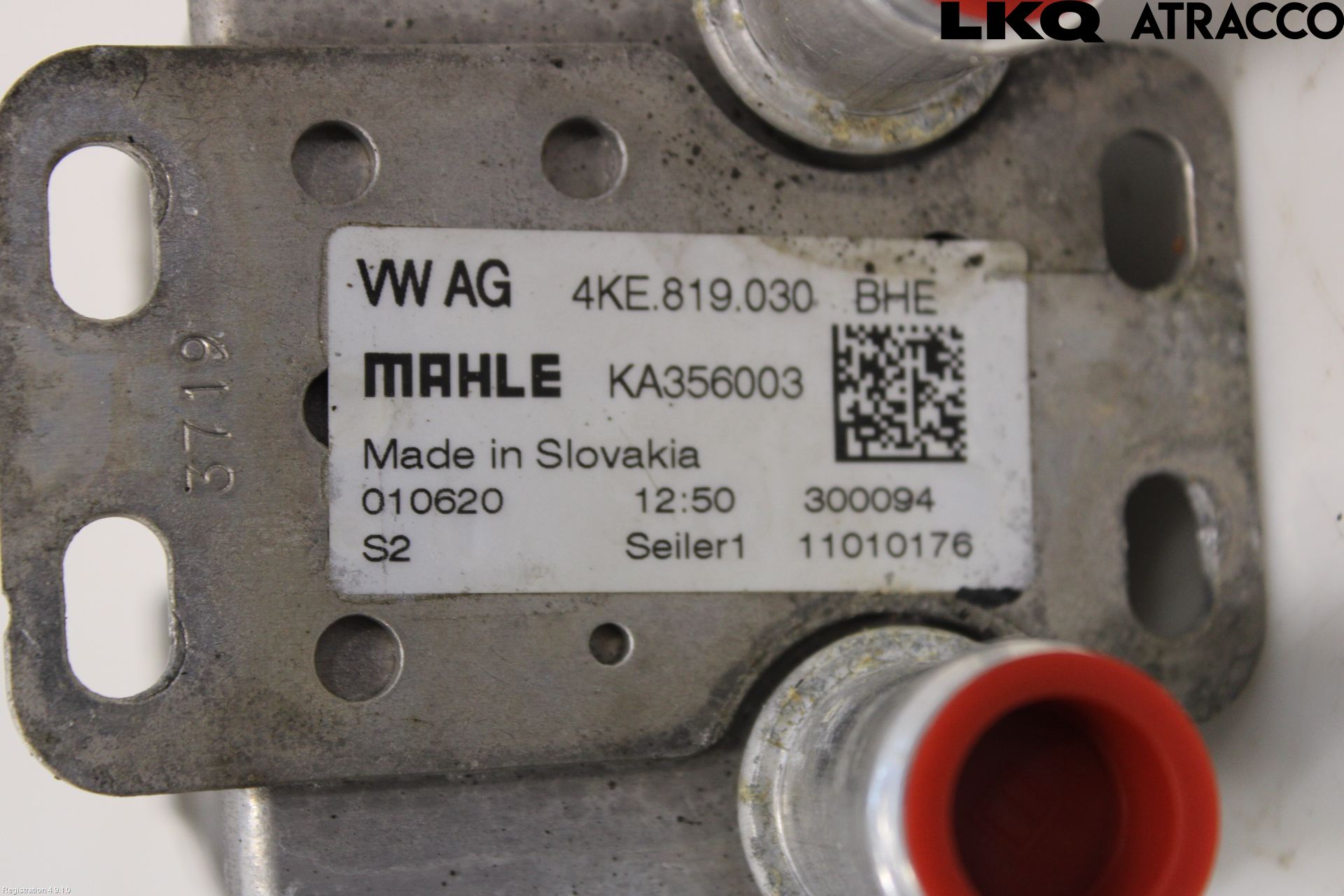 Audi E-TRON, S GE 19- Värmekammare-Växlare