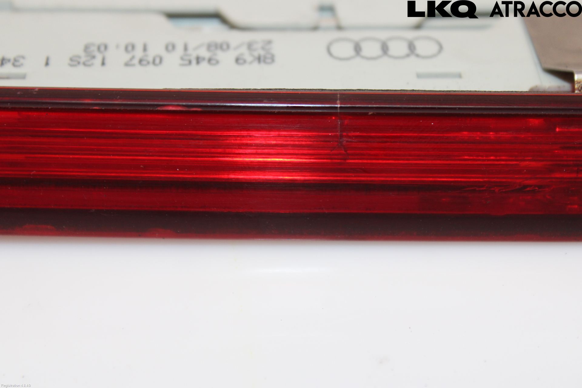 Audi A4/S4 08-11 Bromsljus Bakruta