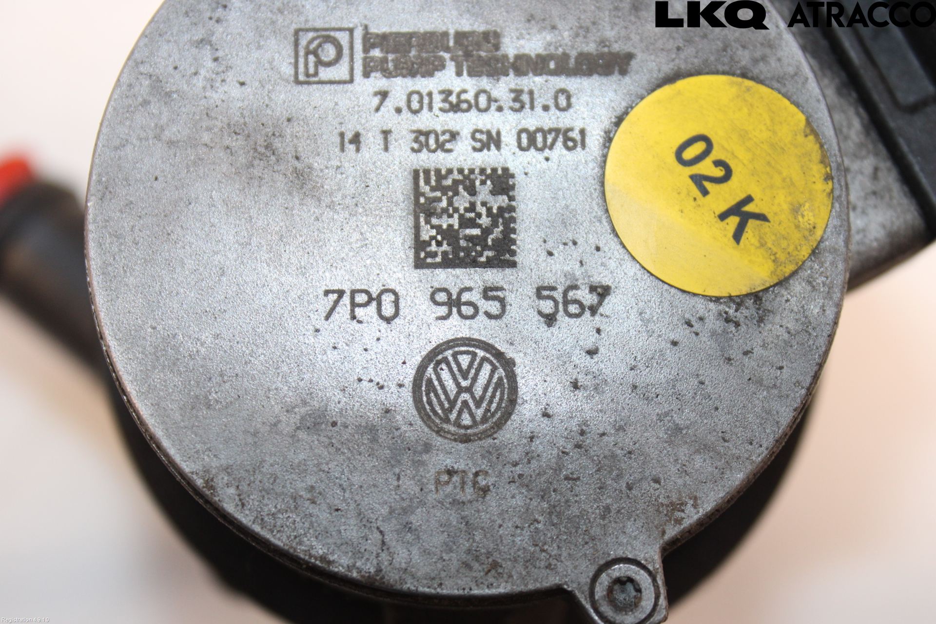 Volkswagen VW PASSAT 15-19 Vattenpump