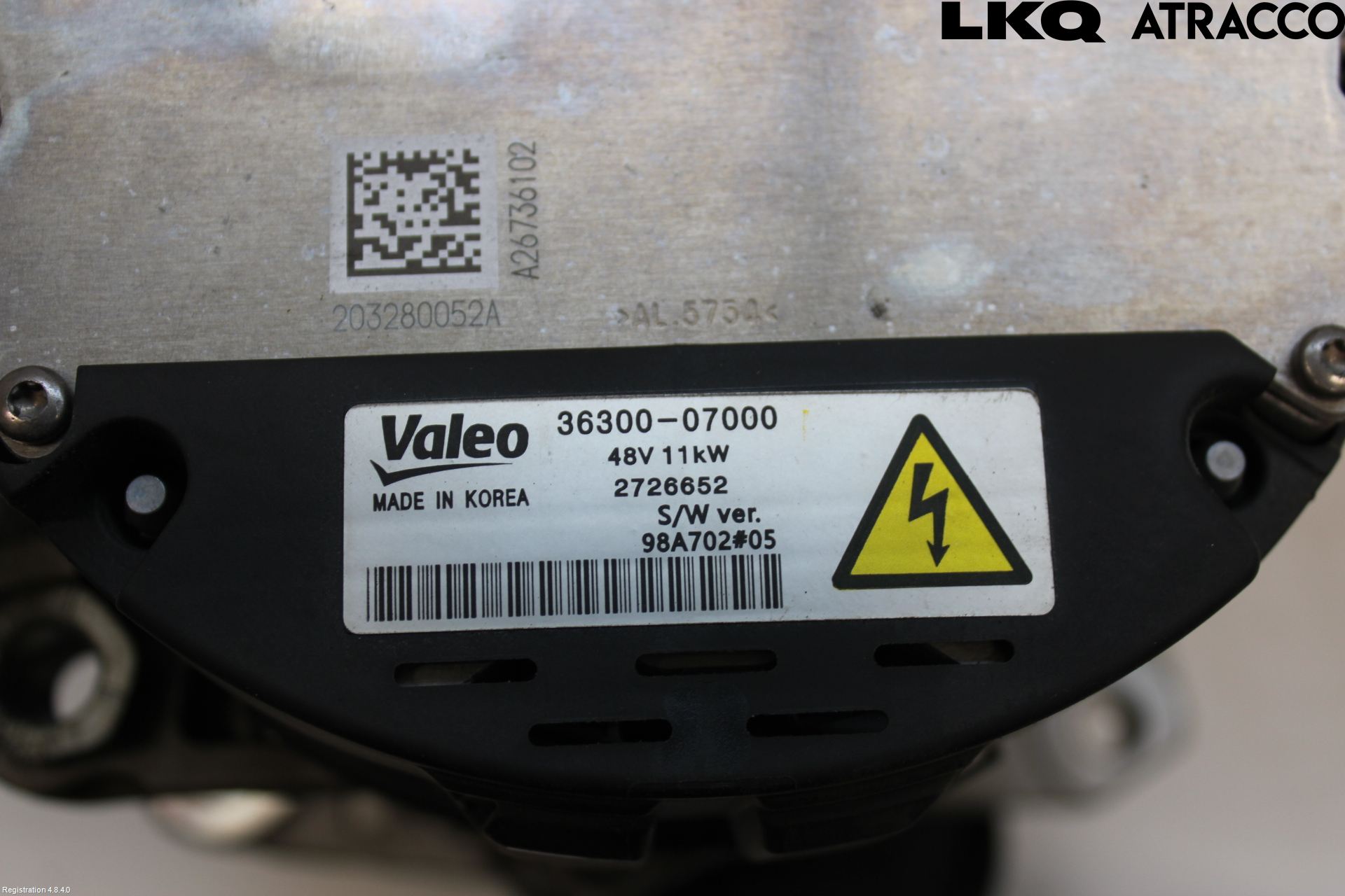 Kia STONIC 18->> Generator