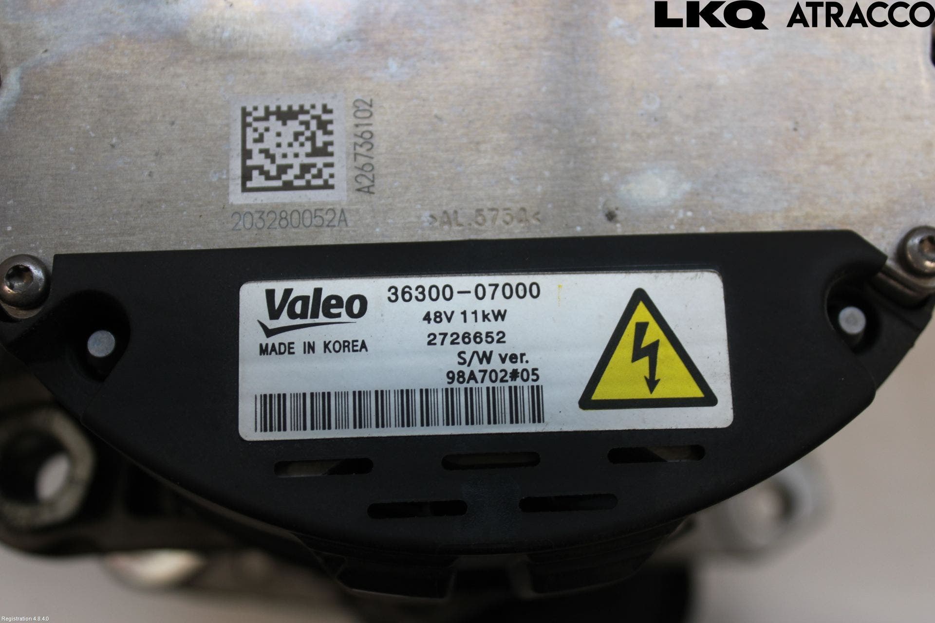 Kia STONIC 18->> Generator