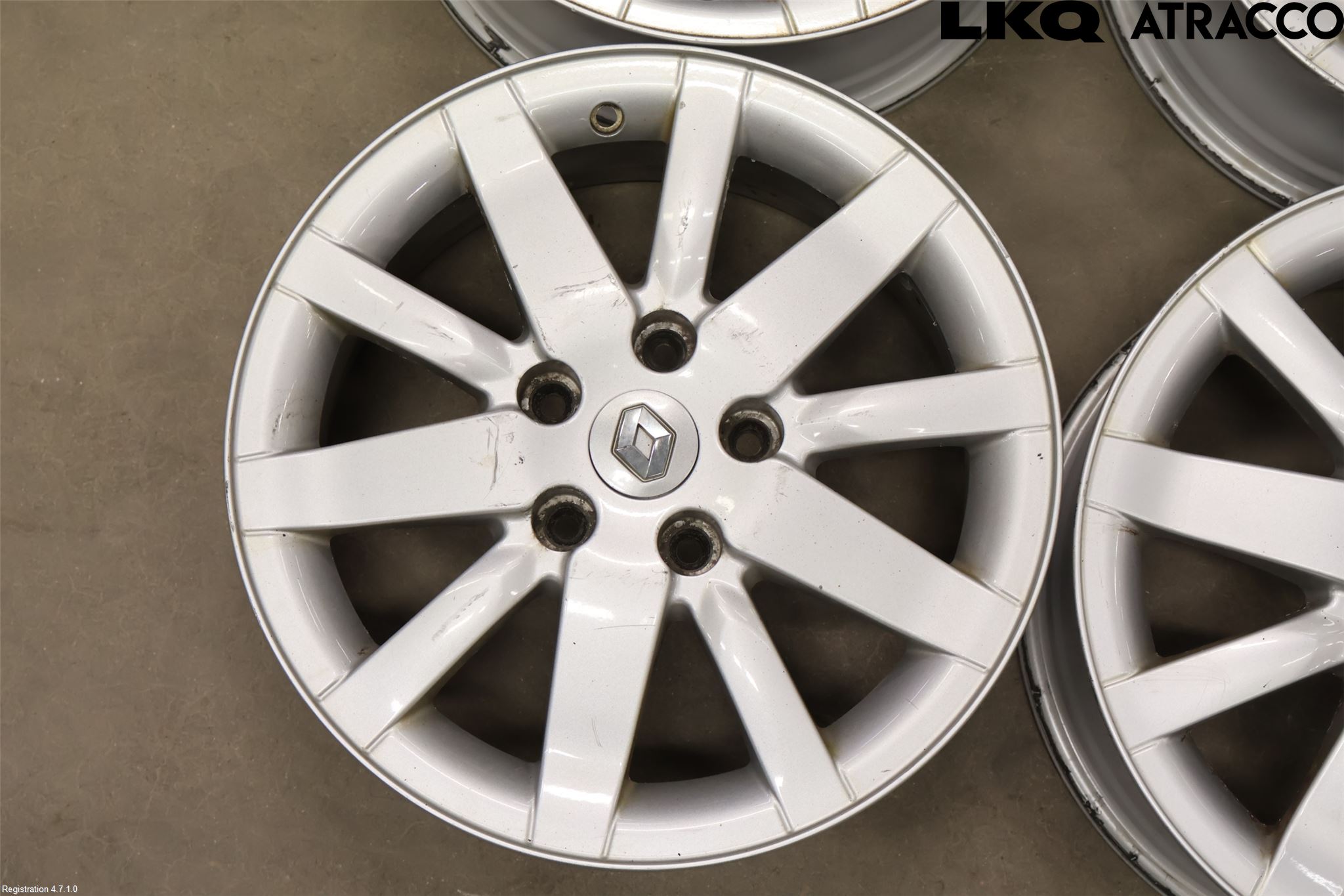Renault MEGANE III 09-15 Fälgsats Aluminium