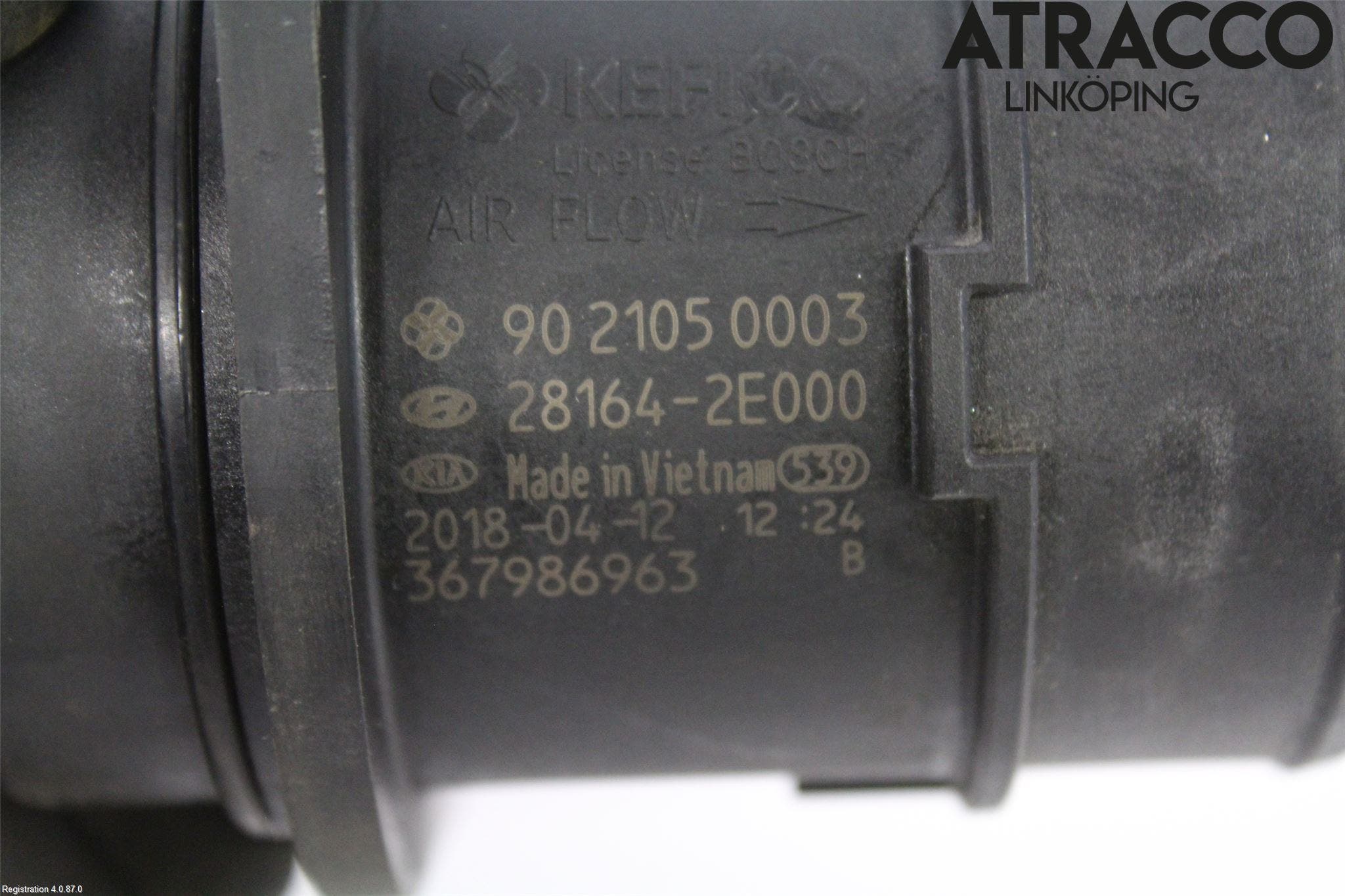 Kia OPTIMA 16-20 Injluftmassamätare