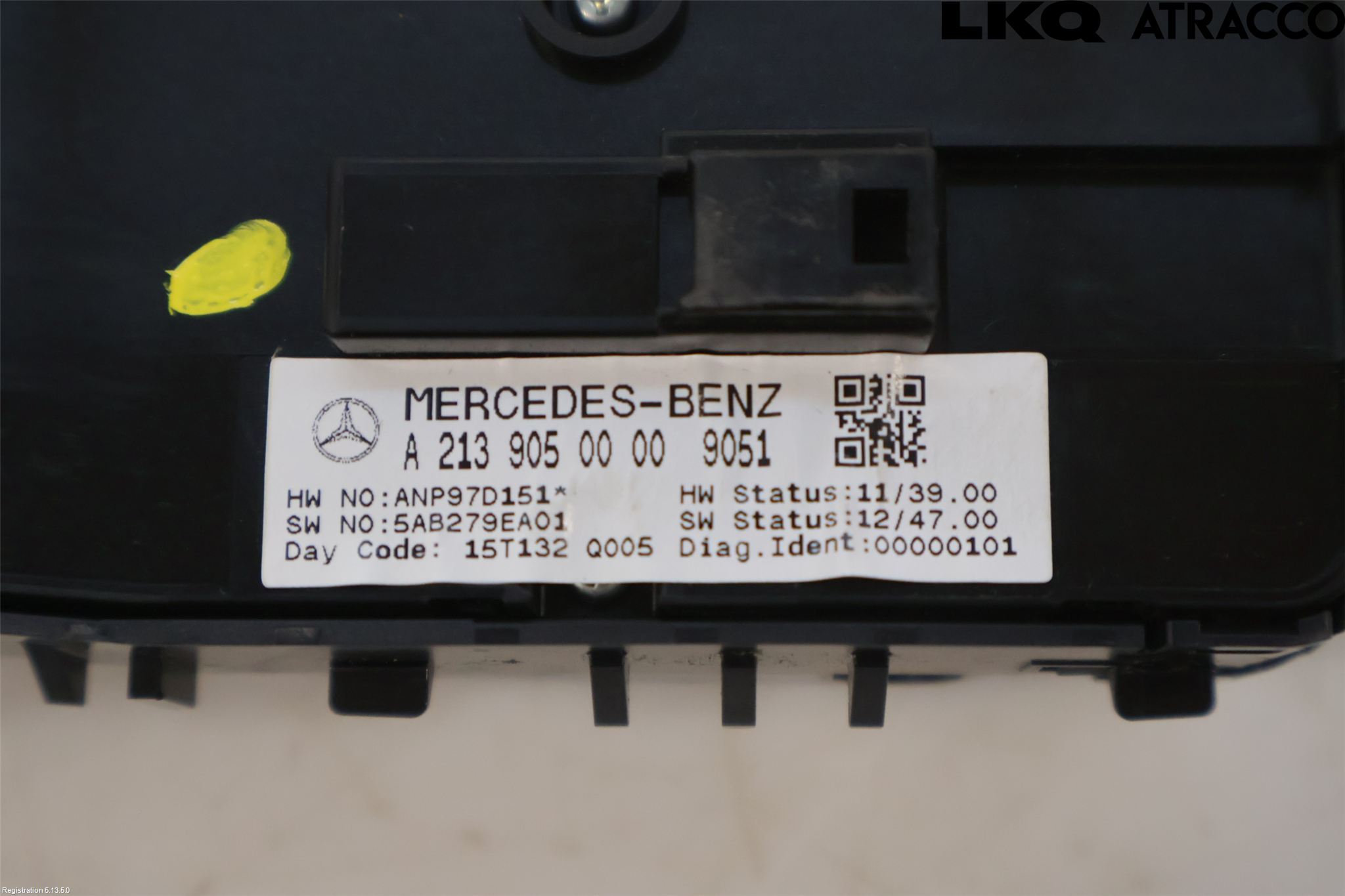 Mercedes-Benz MB C-KLASS (W205) 14-21 Strömställare Elhiss