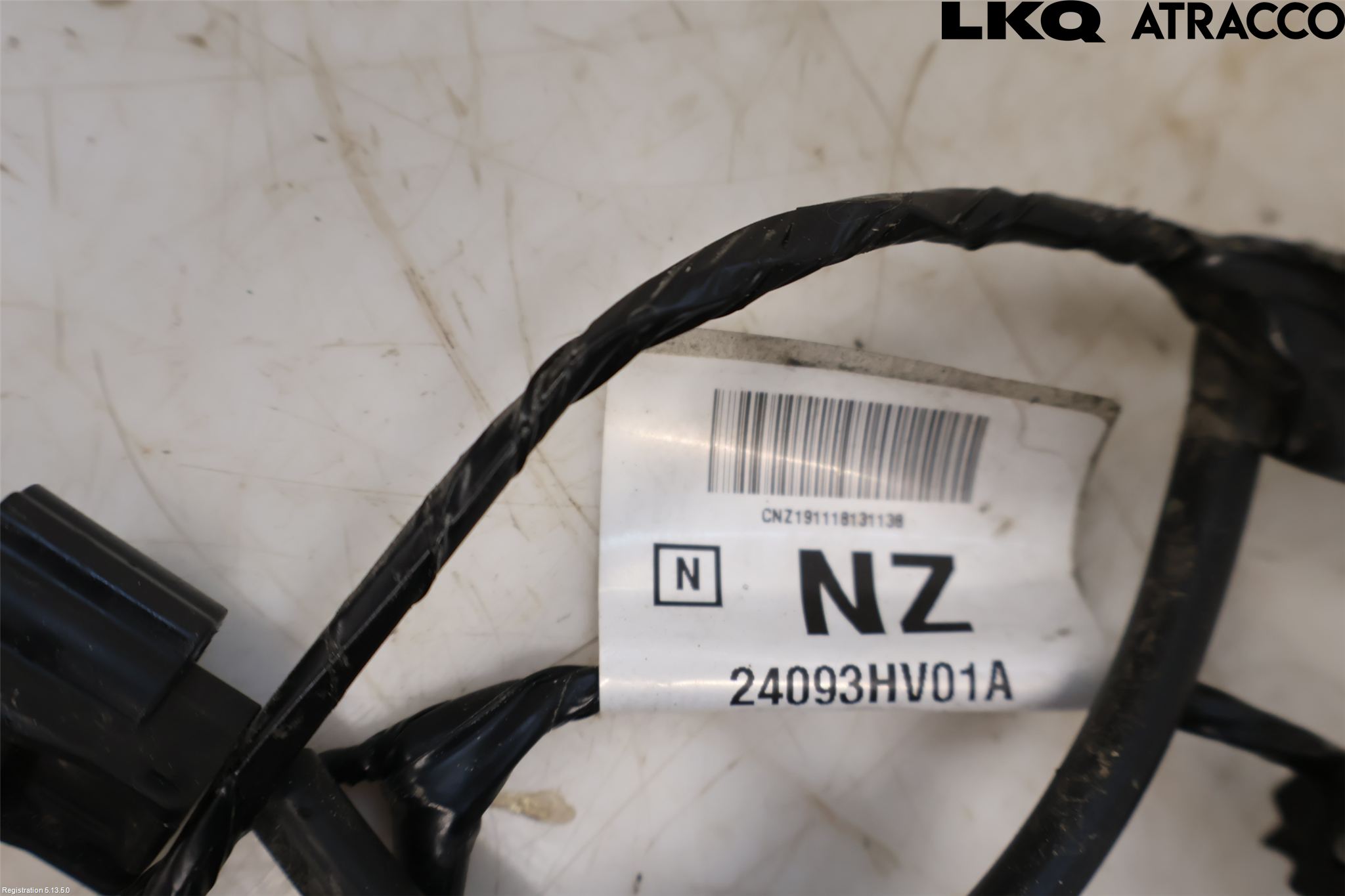 Nissan QASHQAI 17-21 Kabelhärva