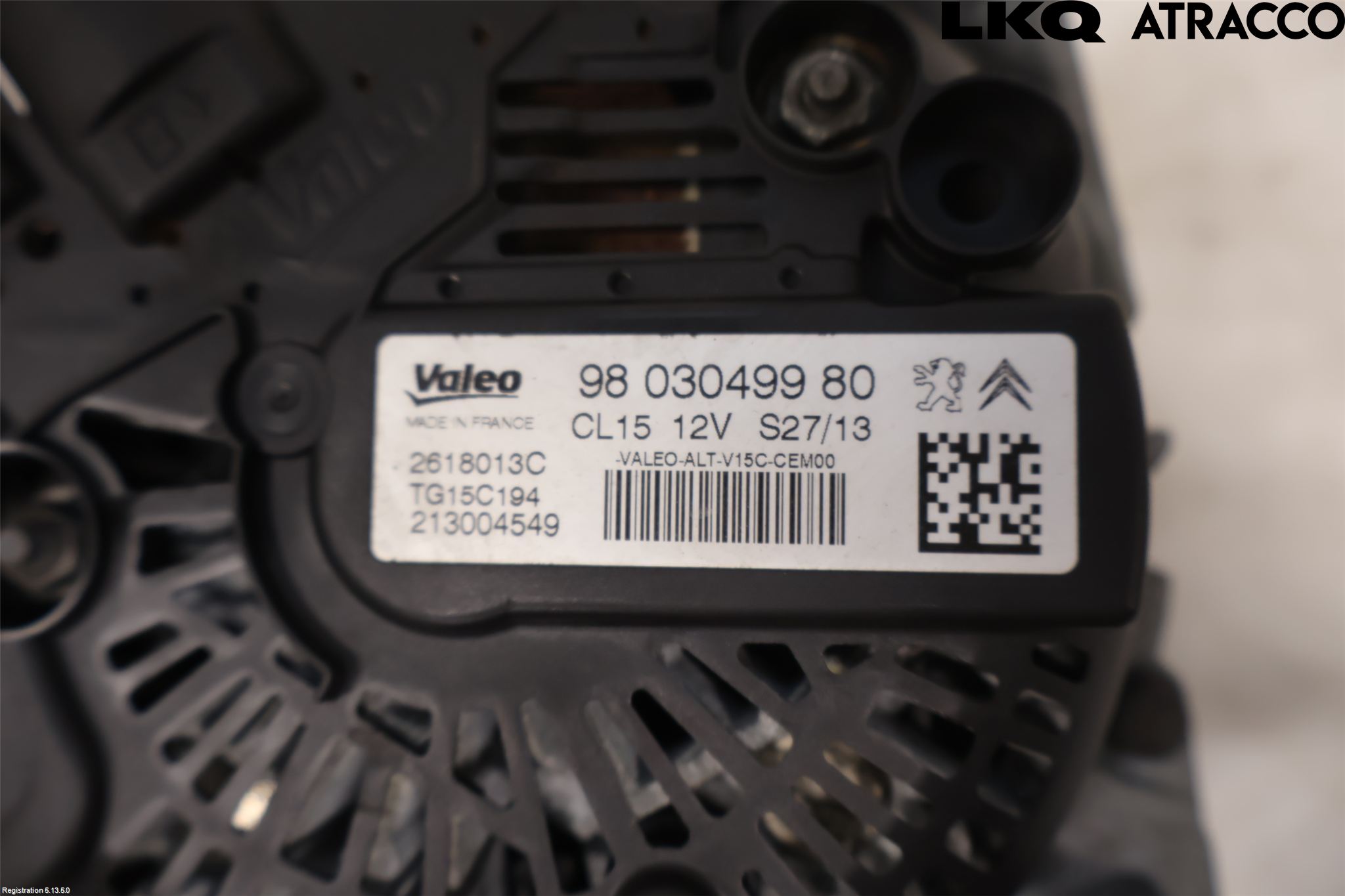 Citroen C4 AIRCROSS Generator
