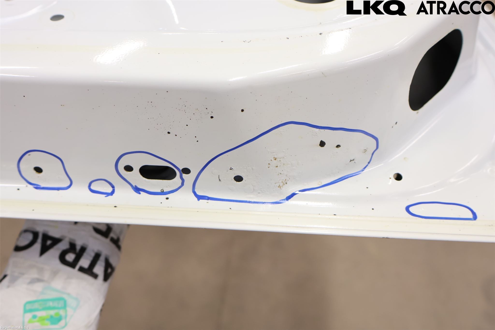 Renault MEGANE III 09-15 Dörr Bak Vänster