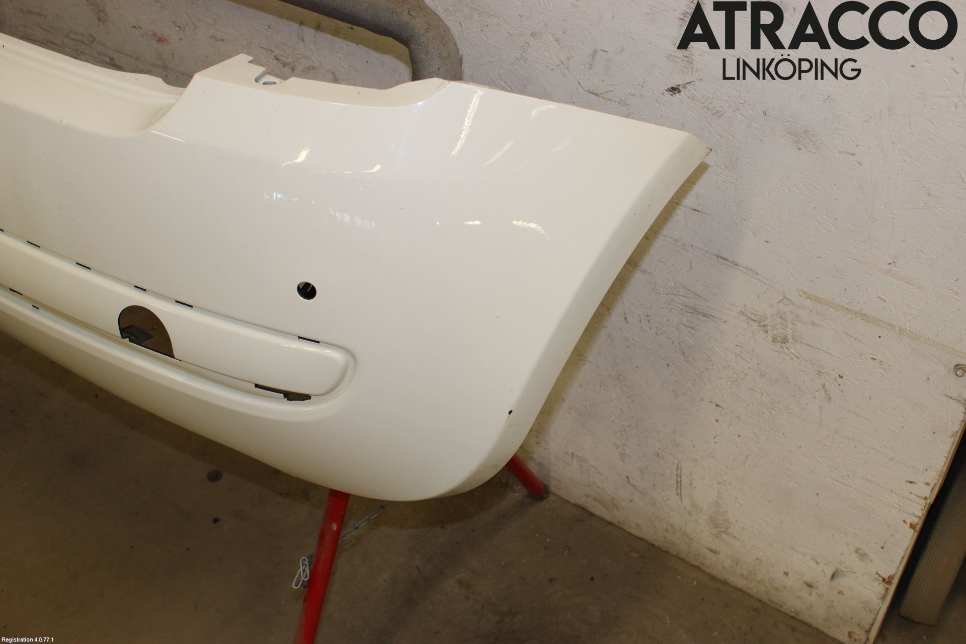 Fiat 500 07- Stötfångarbeklädnad Bak