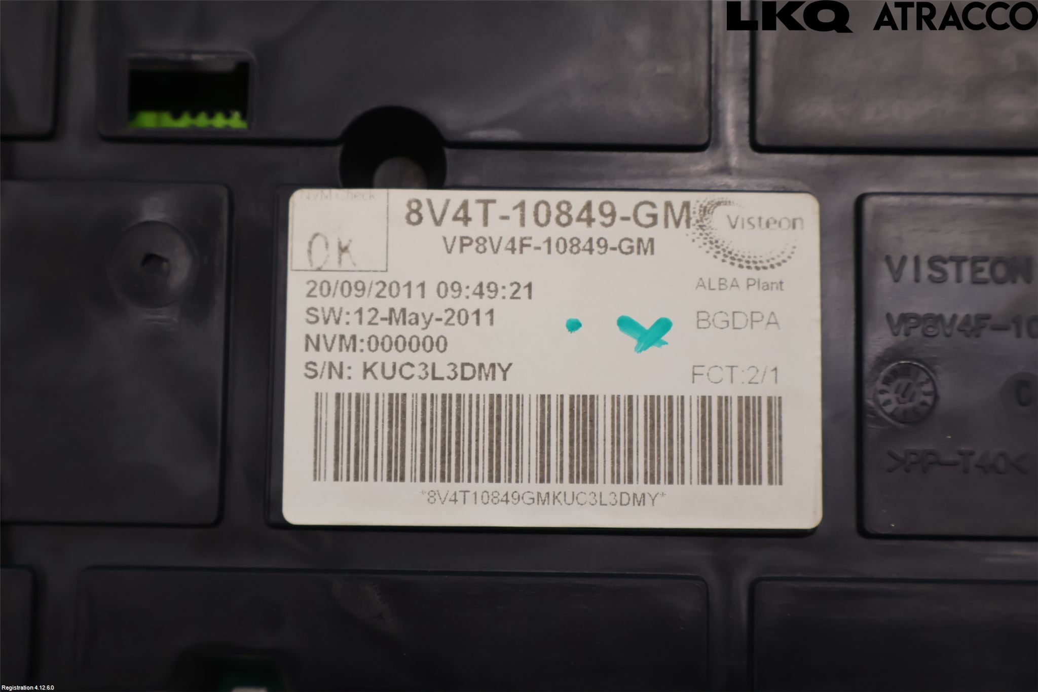 Ford KUGA 08-12 Instrument Komb