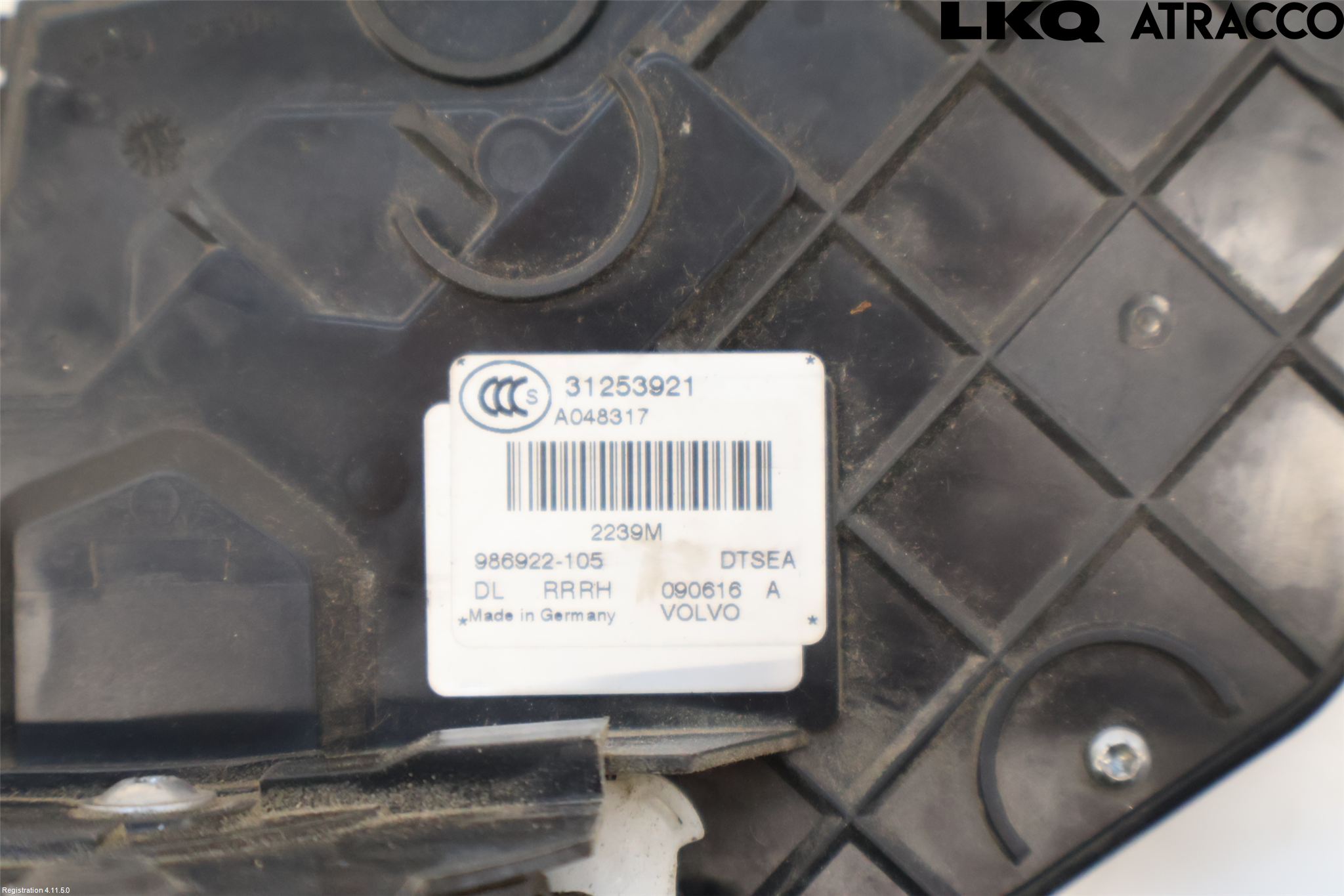 Volvo V70 08-13 Låskista-Dörrlås