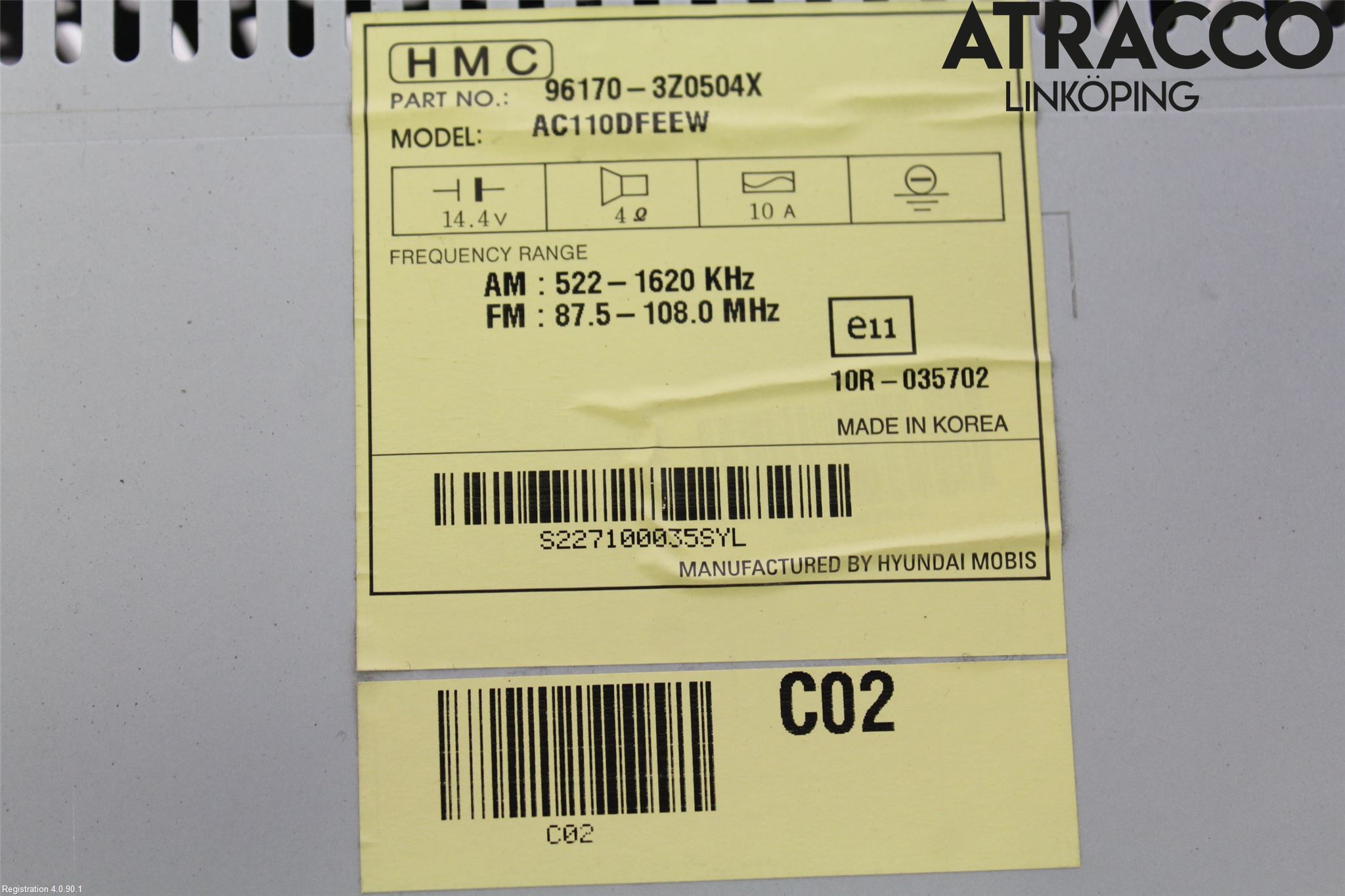 Hyundai i40 08-15 Cd Radio - Multimediapanel