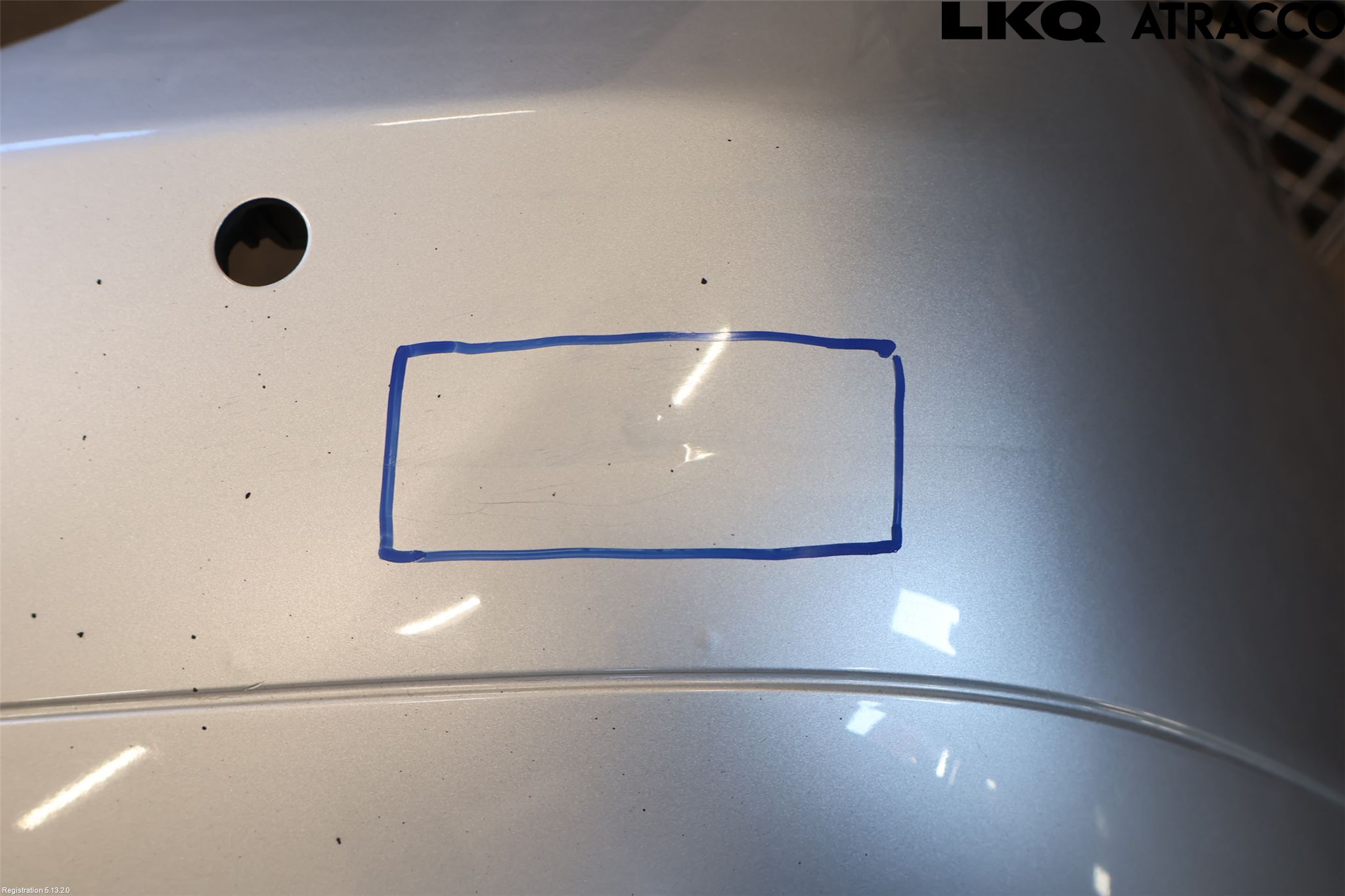 BMW 5 E60/61 Sed/Tou 02-10 Stötfångarbeklädnad Bak