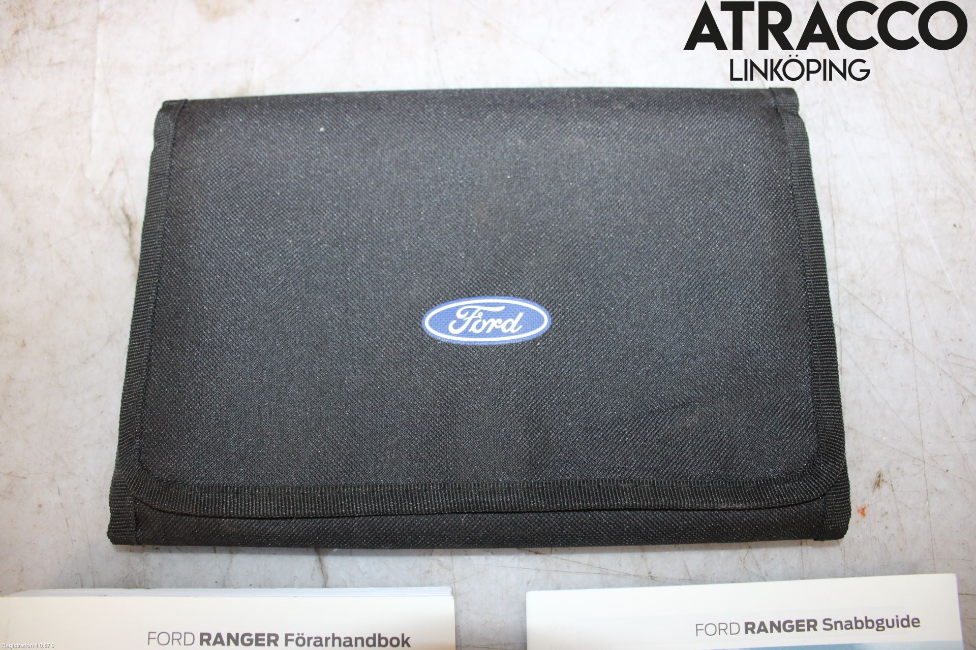 Ford RANGER EU 12-23 Instruktionsbok