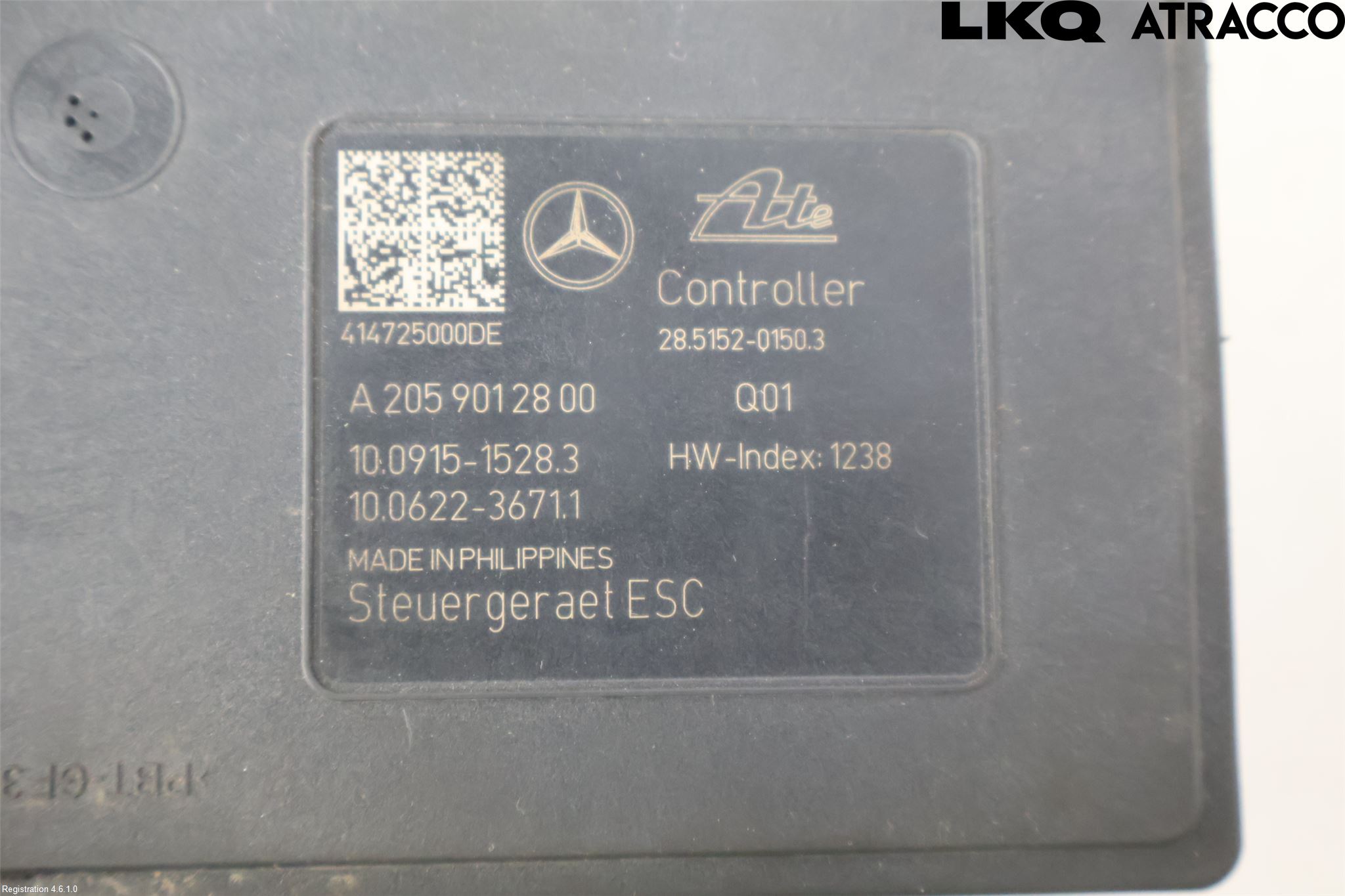 Mercedes-Benz MB C-KLASS (W205) 14-21 Abs Hydraulaggregat