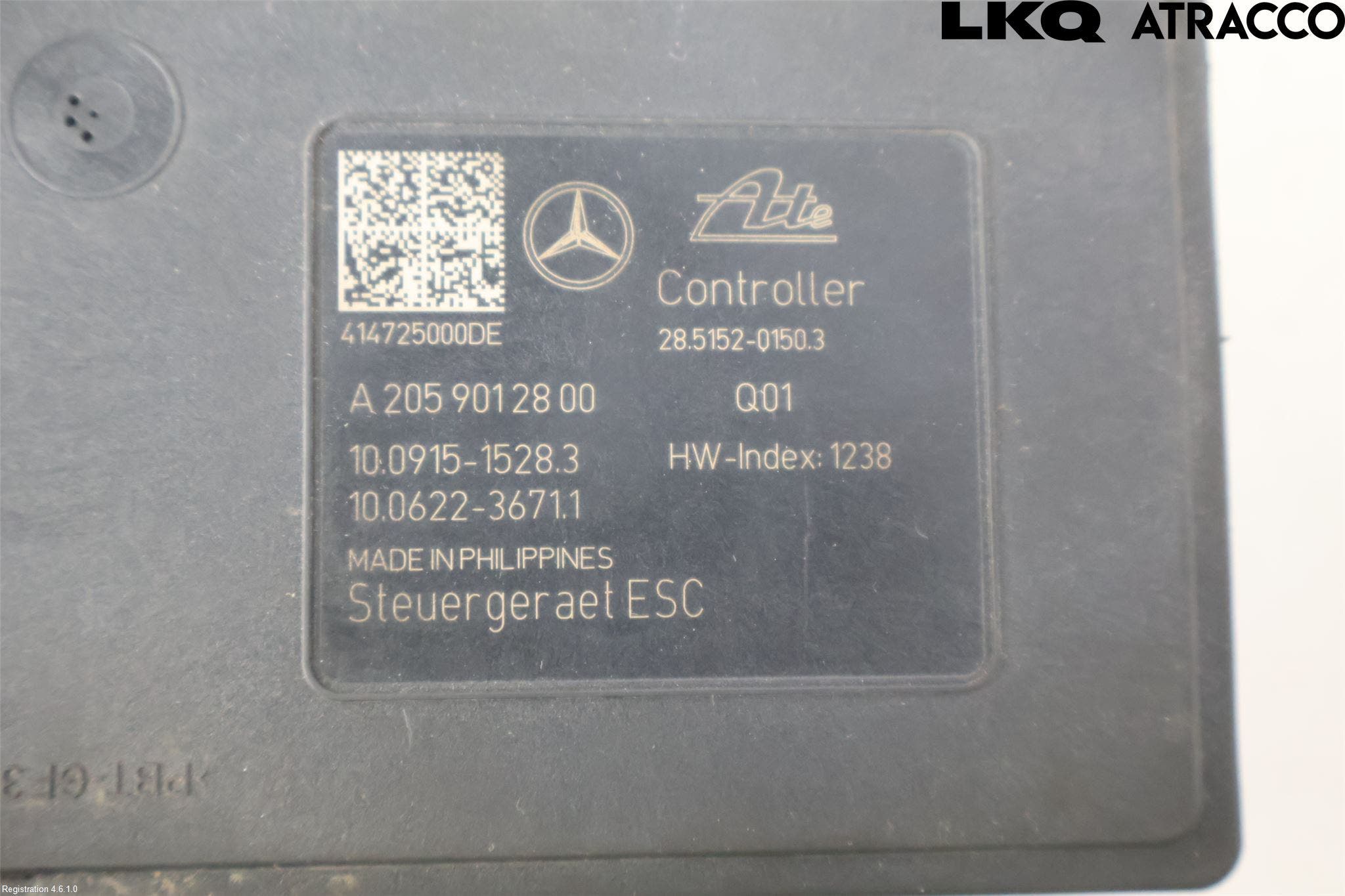 Mercedes-Benz MB C-KLASS (W205) 14-21 Abs Hydraulaggregat