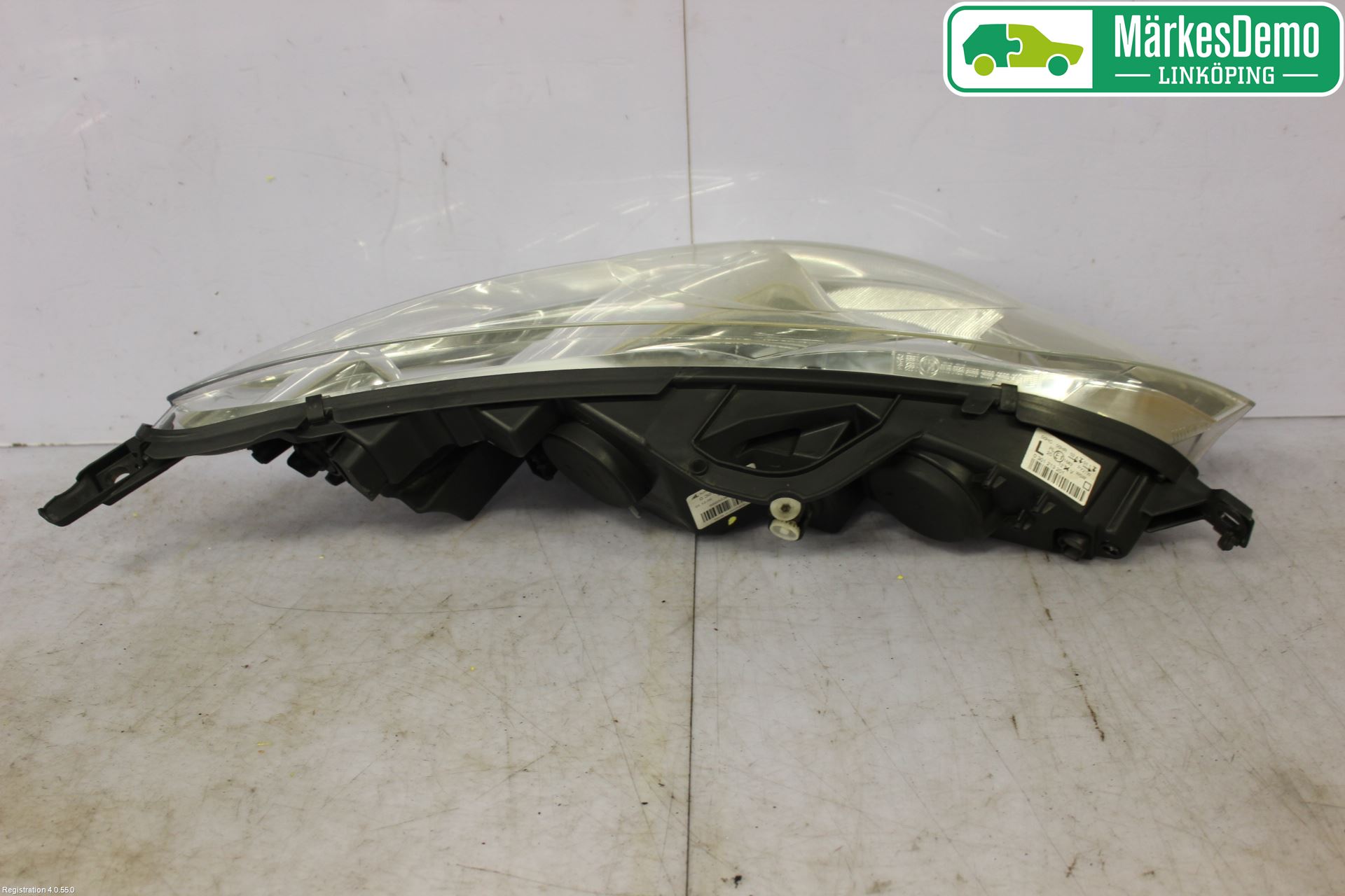 Peugeot 407 Strålkastare Vänster